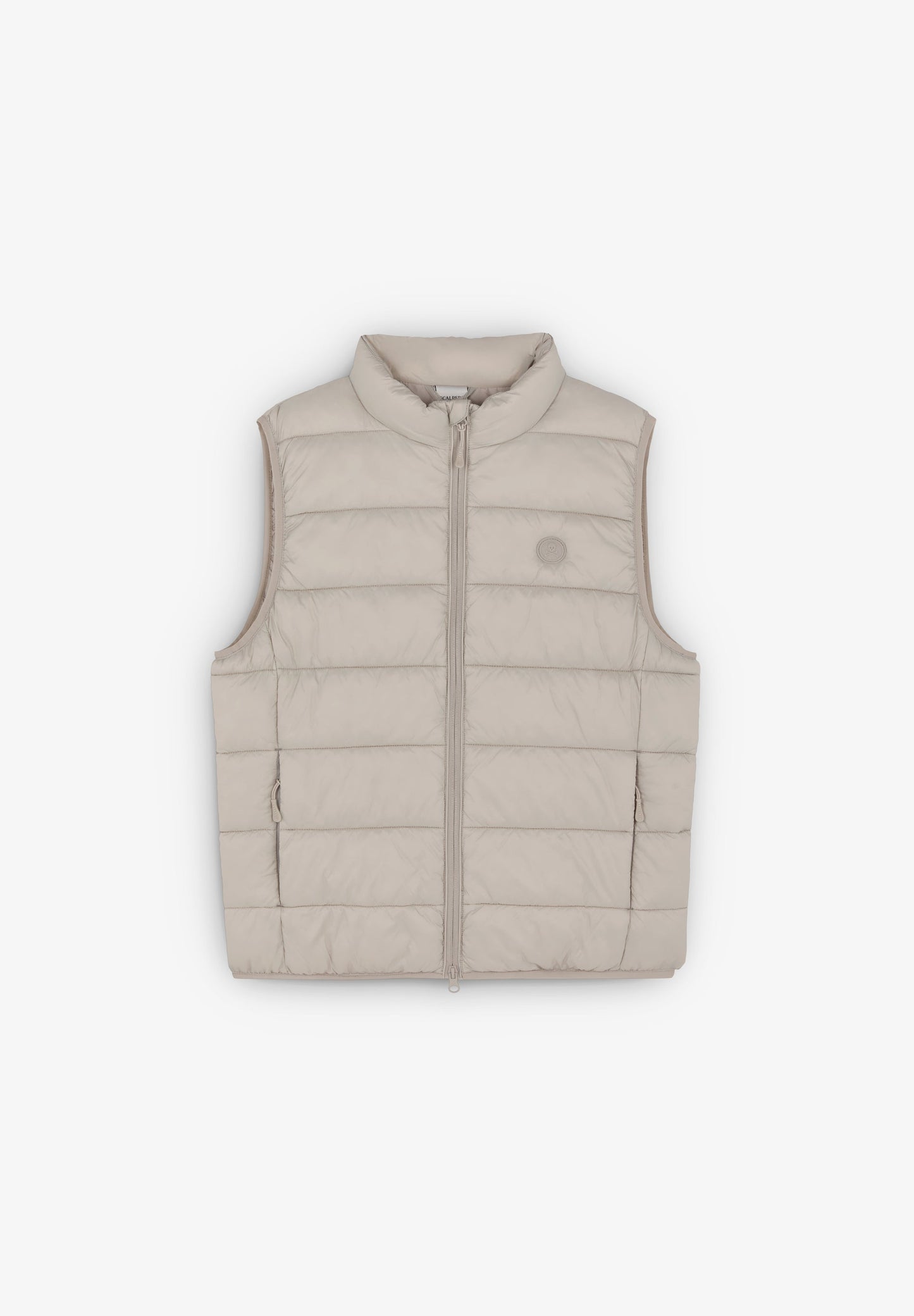 PUFFER VEST WITH SKULL