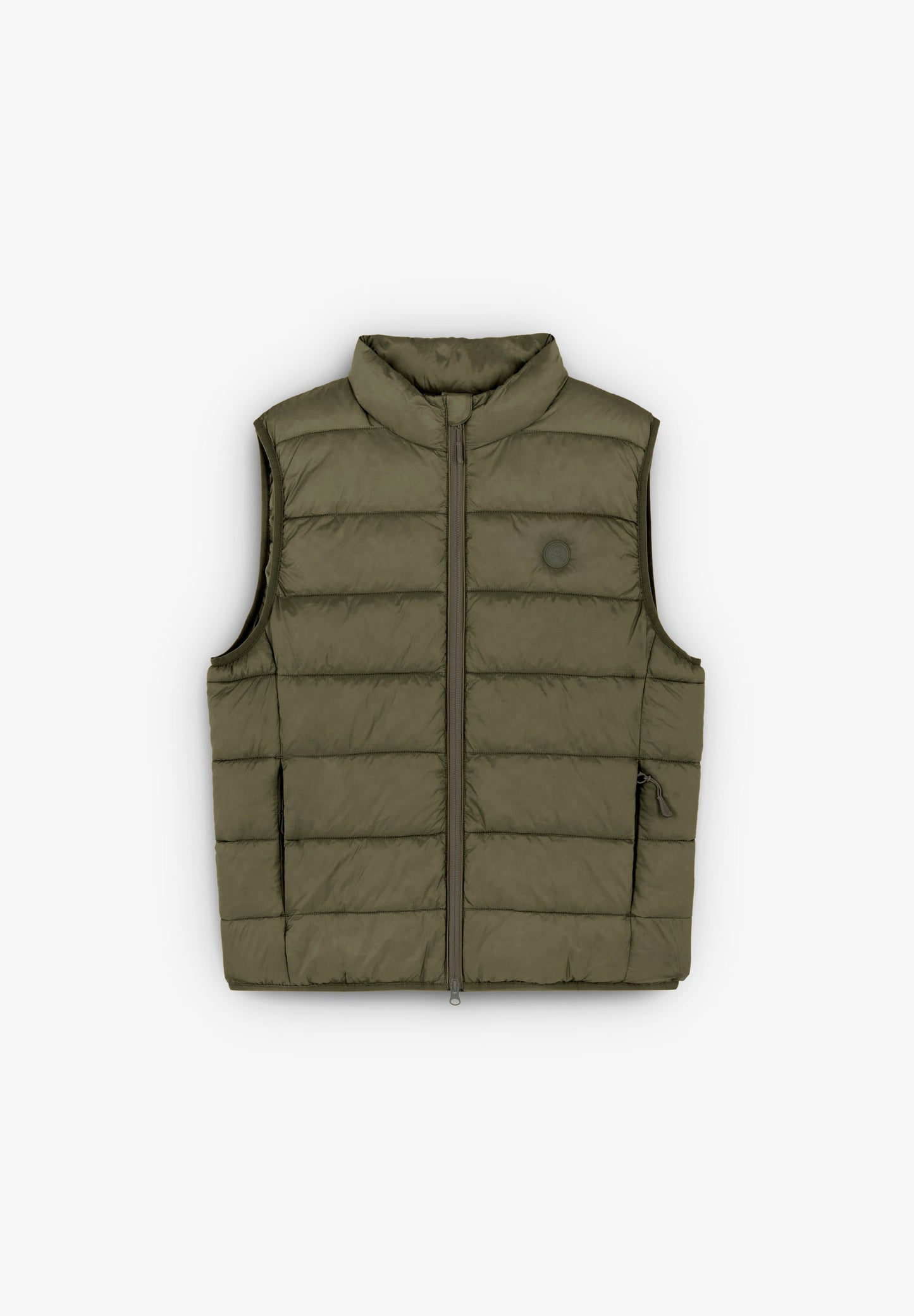 PUFFER VEST WITH SKULL