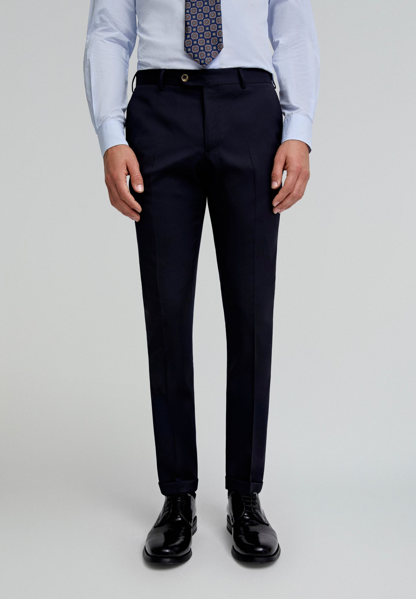 TRAJE CLÁSICO LANA AZUL - Scalpers