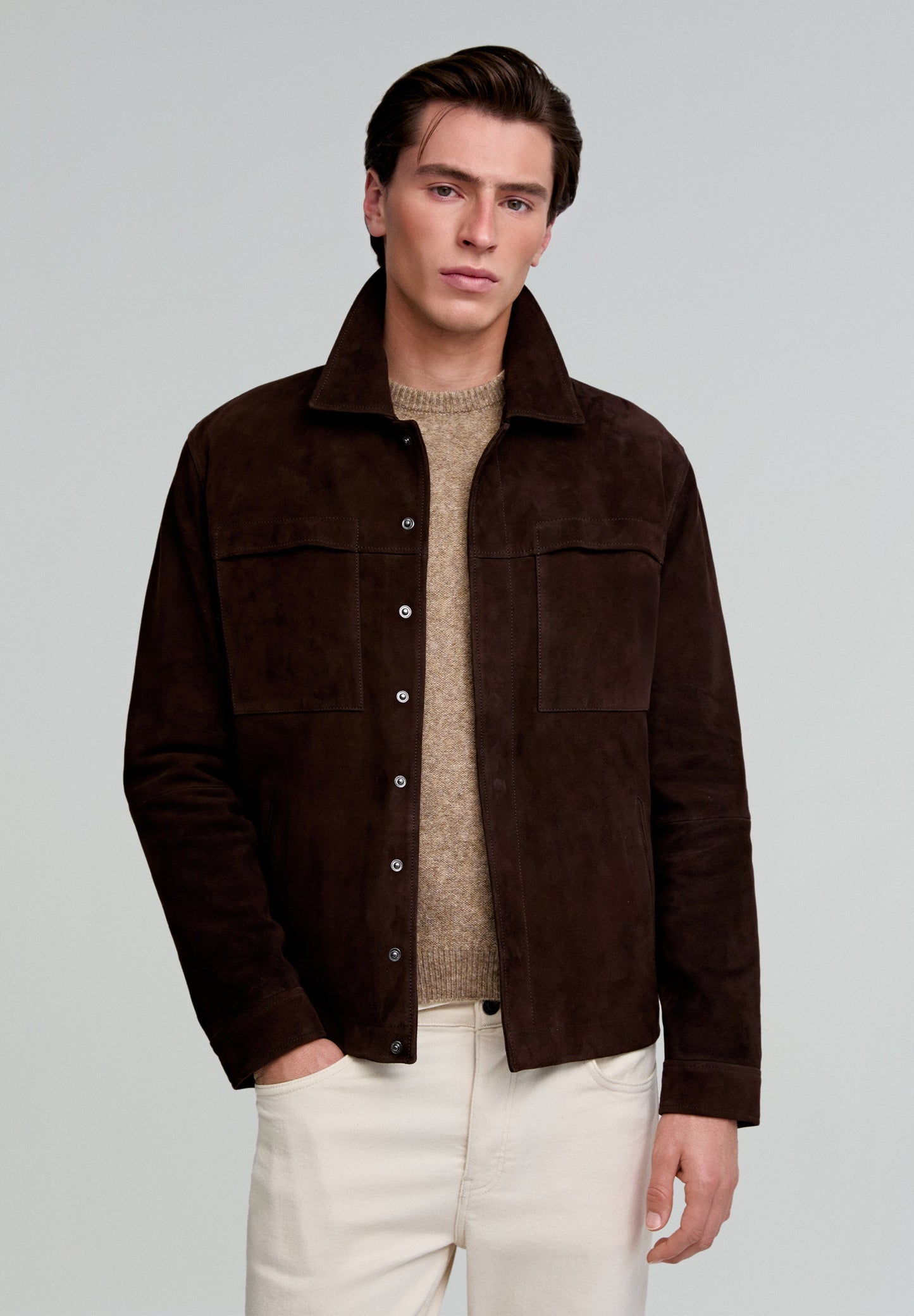 VATNA SUEDE OVERSHIRT