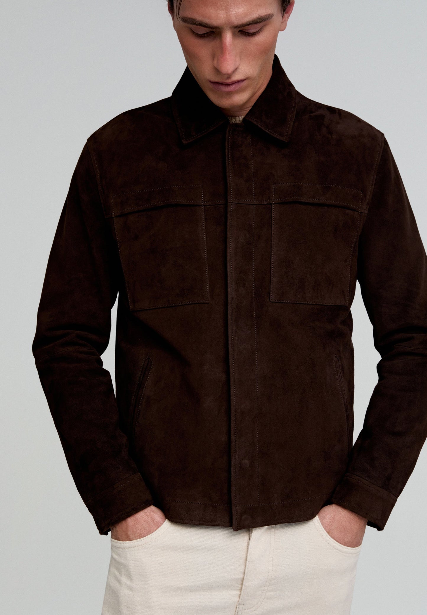 VATNA SUEDE OVERSHIRT