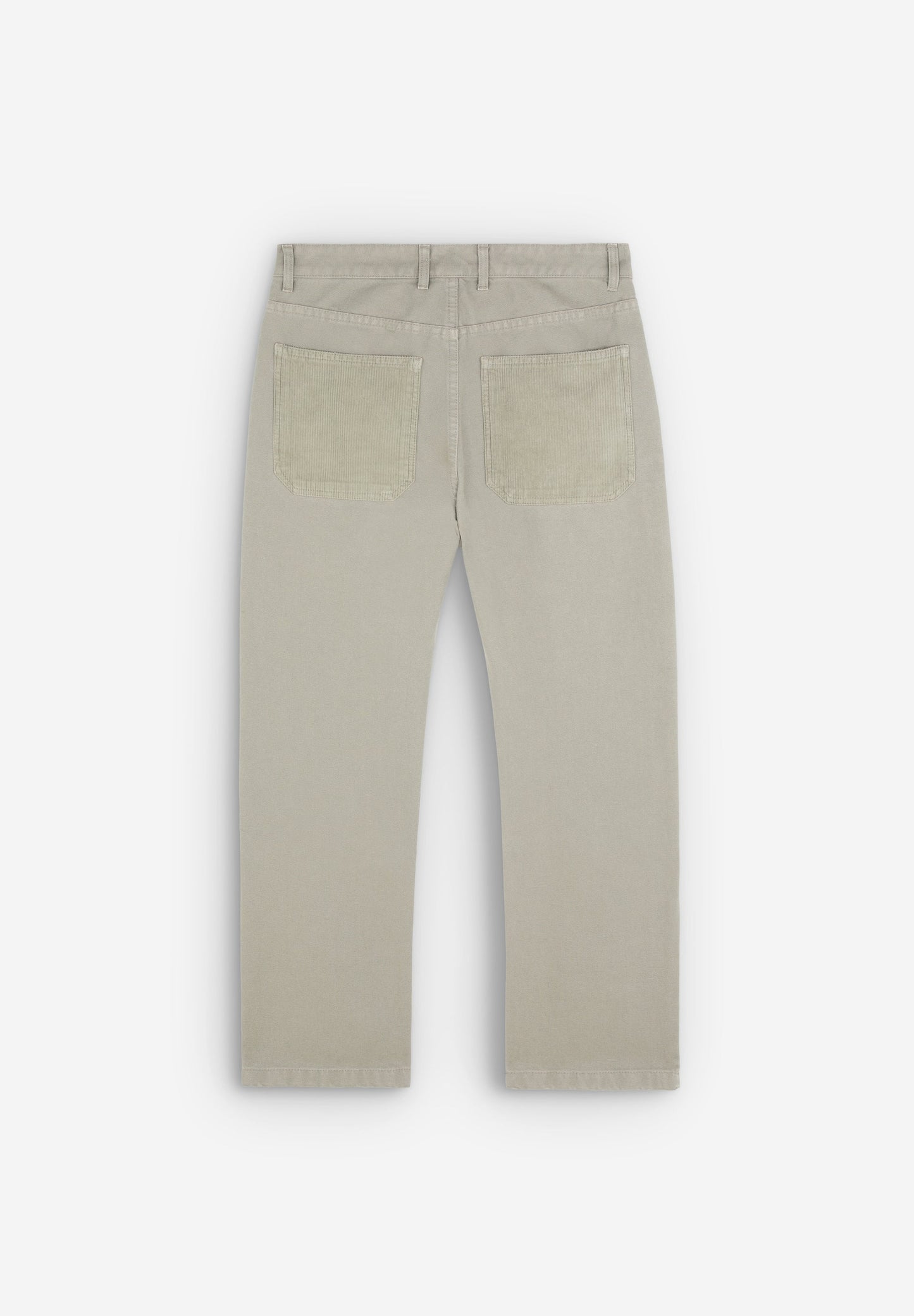 TROUSERS WITH CORDUROY DETAIL