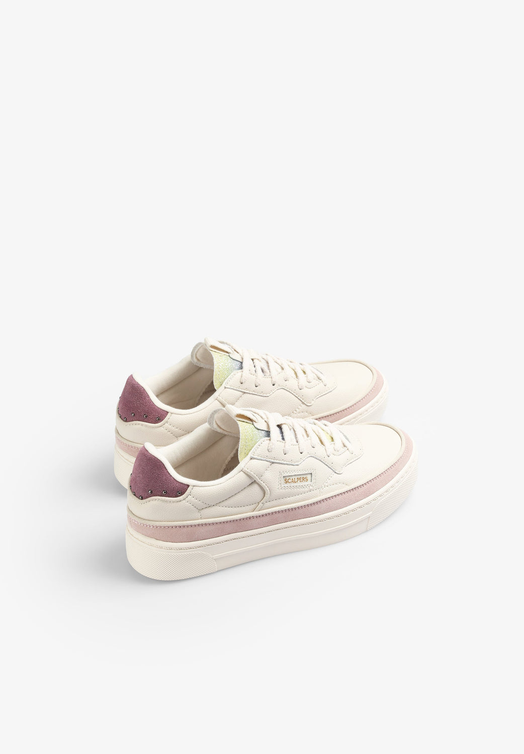SNEAKERS DETALLE CONTRASTE SUELA PLATAFORMA - Scalpers