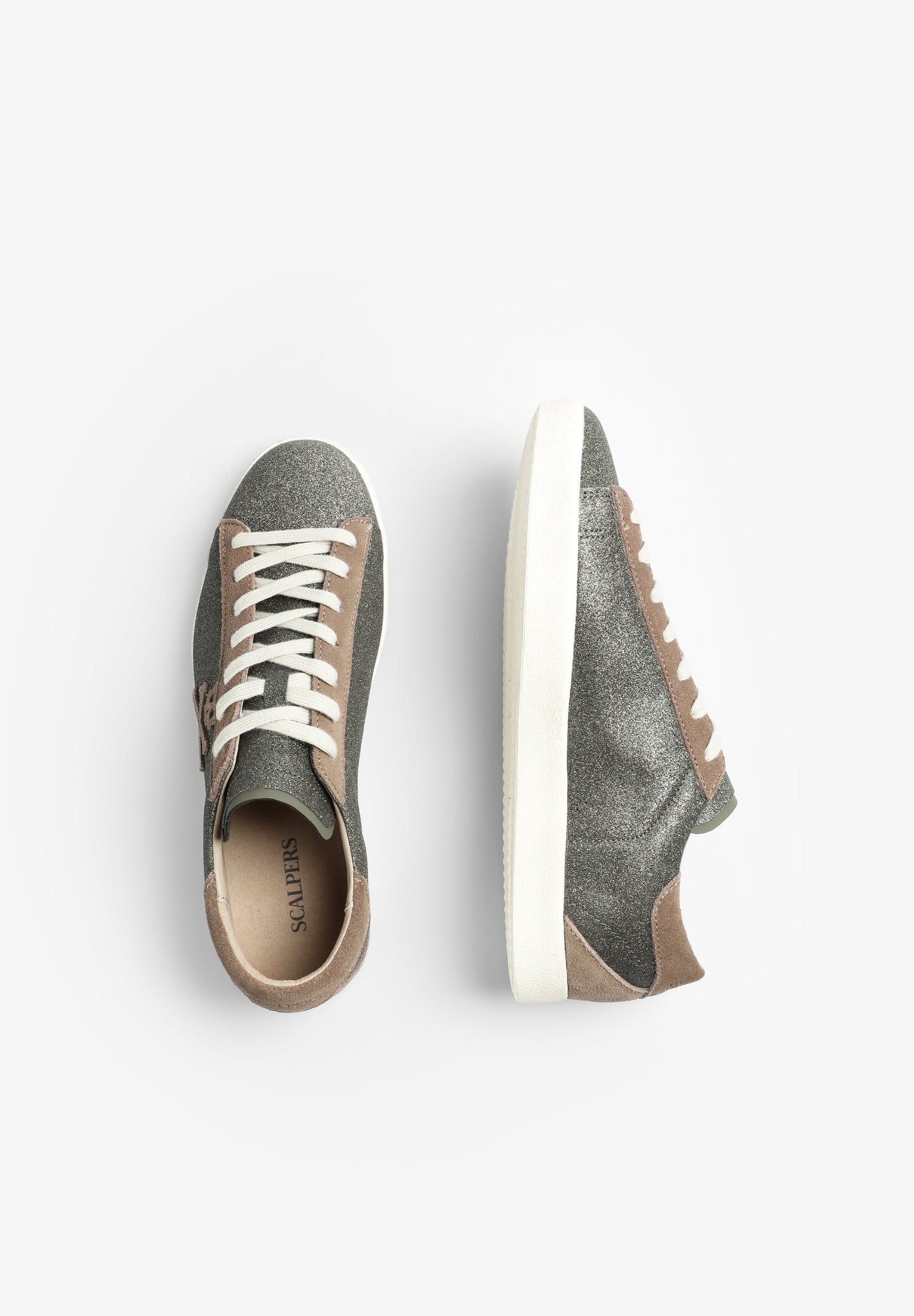 SNEAKERS BAJAS SERRAJE GLITTER - Scalpers