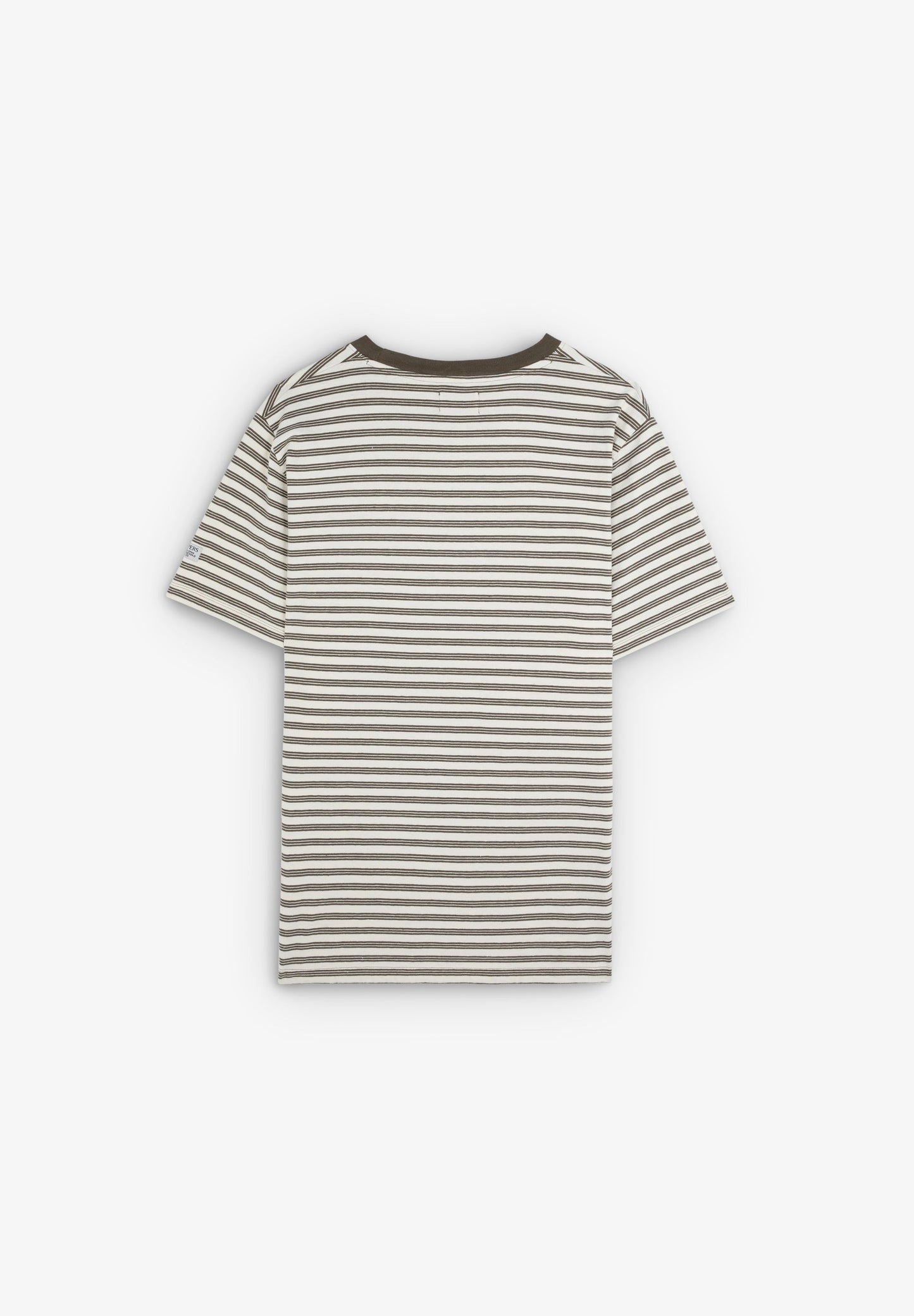 CONTRAST STRIPED TEE