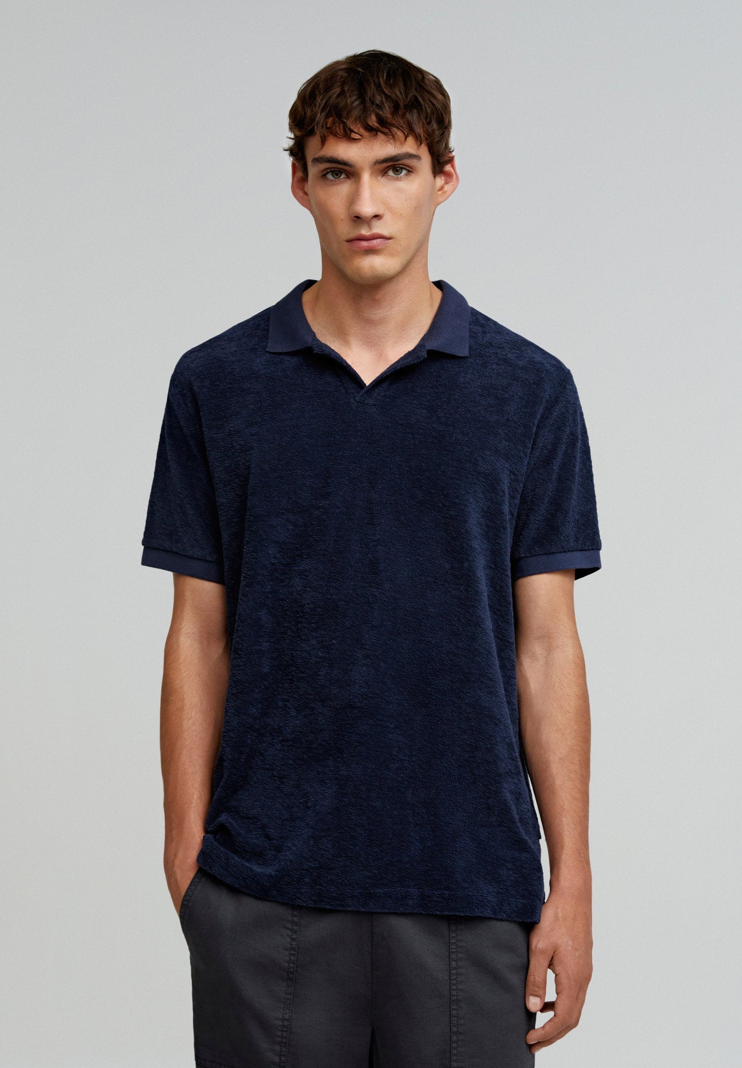 TERRY POLO SHIRT