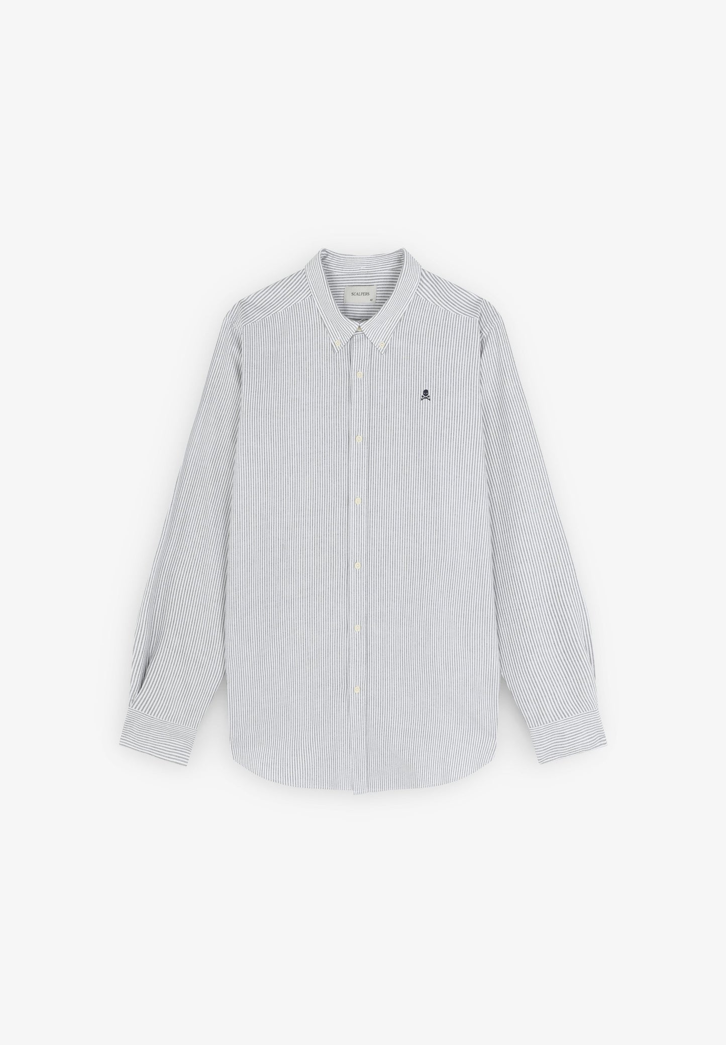 CHEMISE À COL BOUTONNÉ AVEC CRÂNE