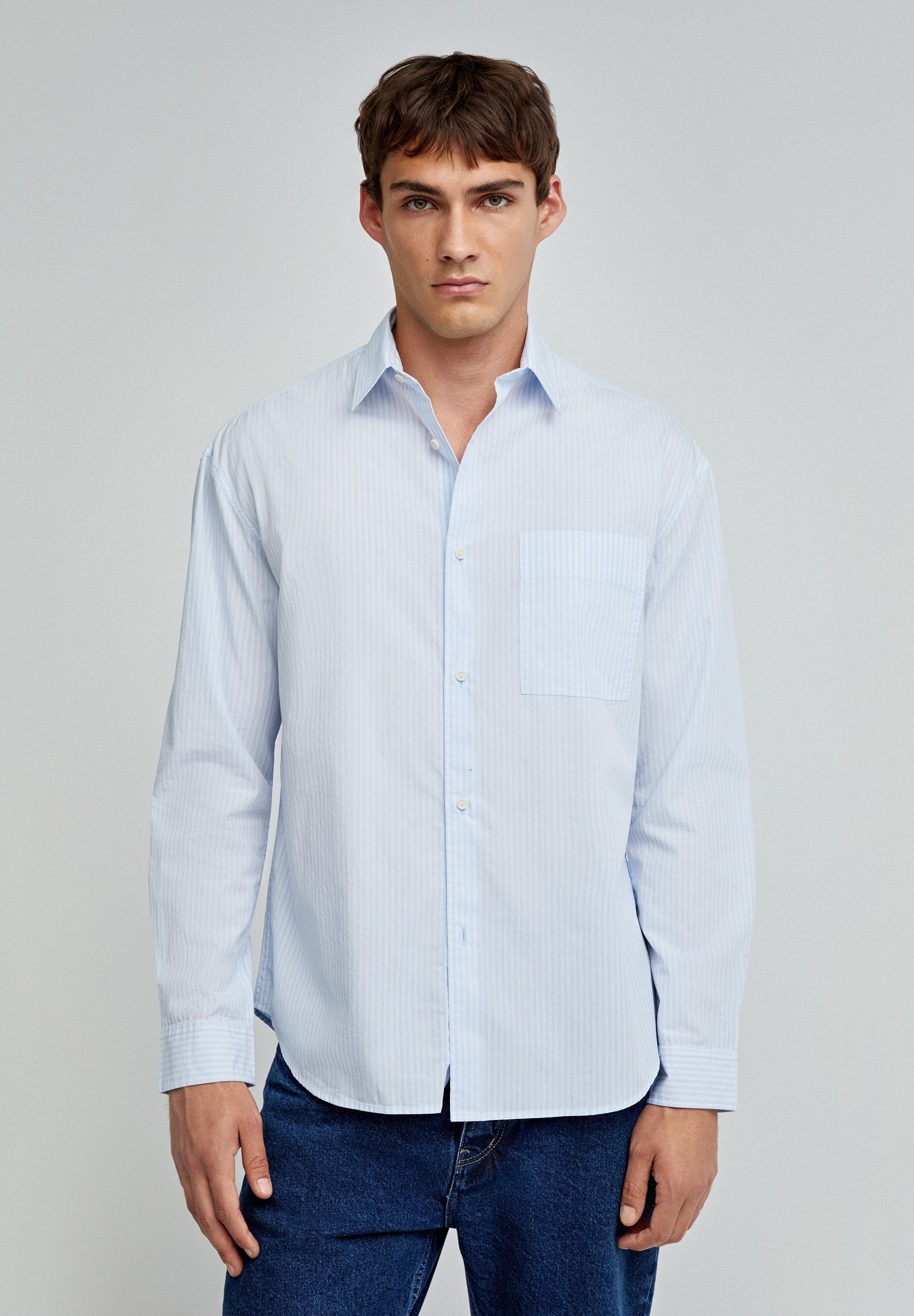 CHEMISE RAYÉE RELAXANTE