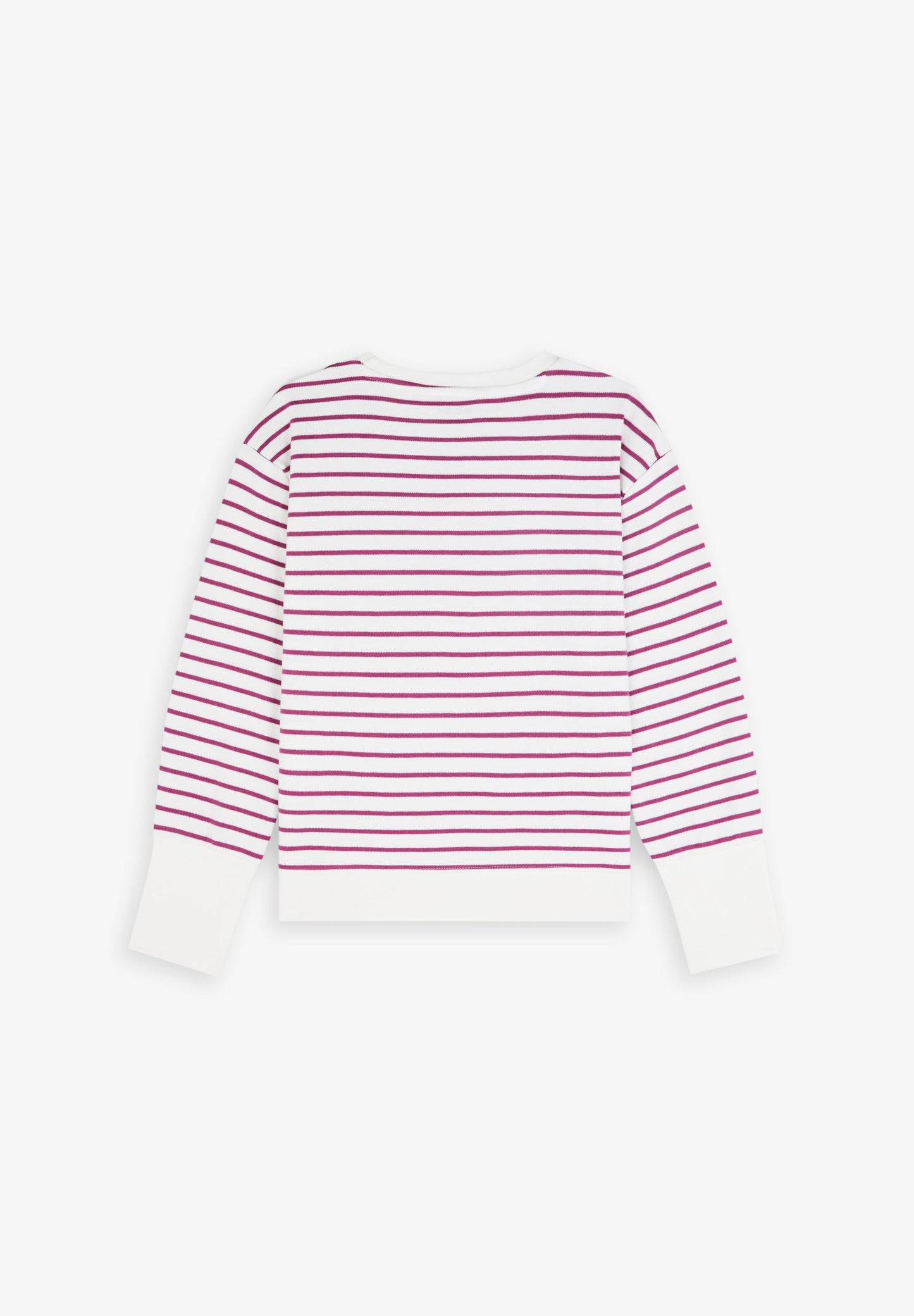 STRIPED SWEATSHIRT WITH SKULL