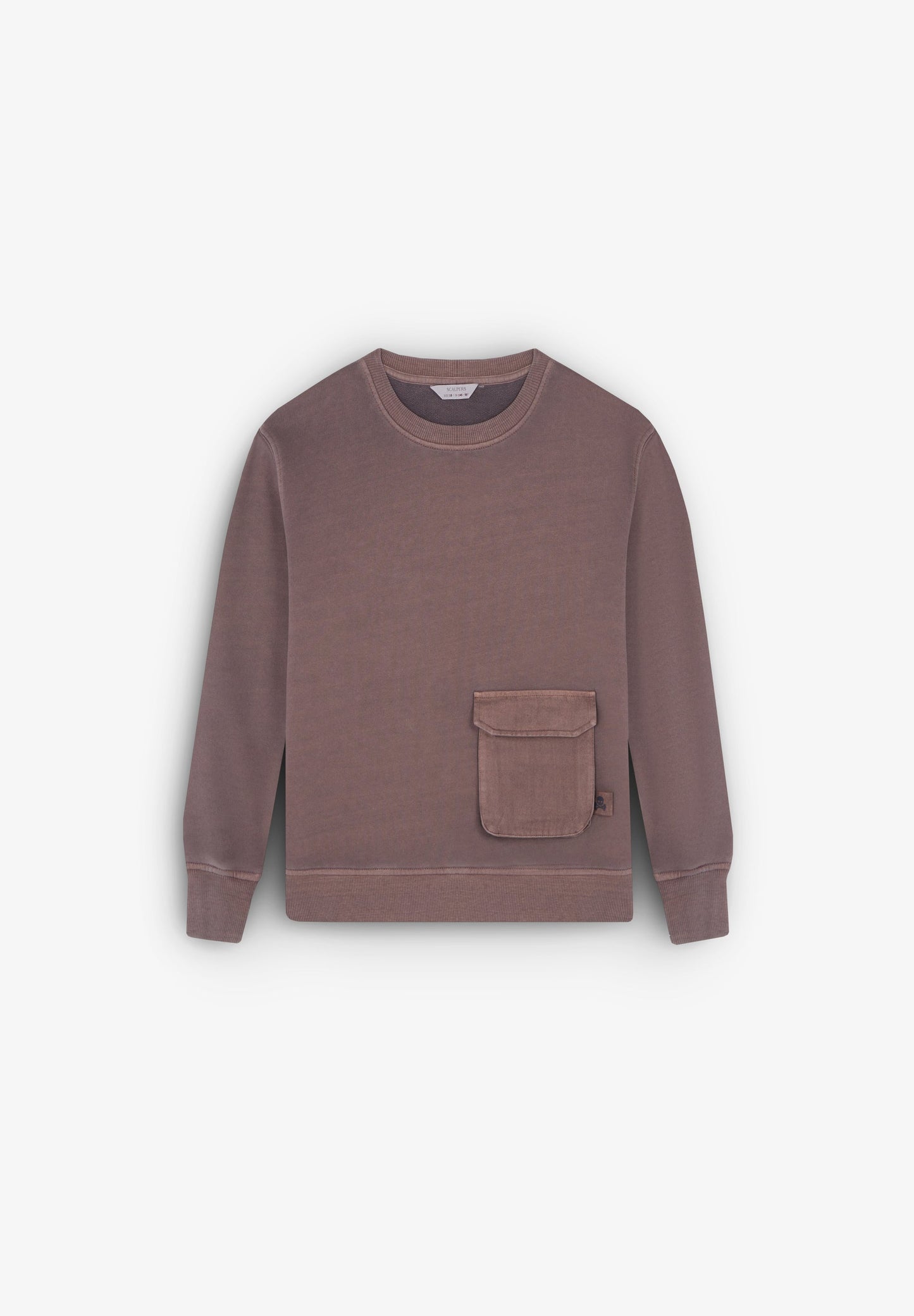 SWEATSHIRT WITH CARGO-STYLE POCKET