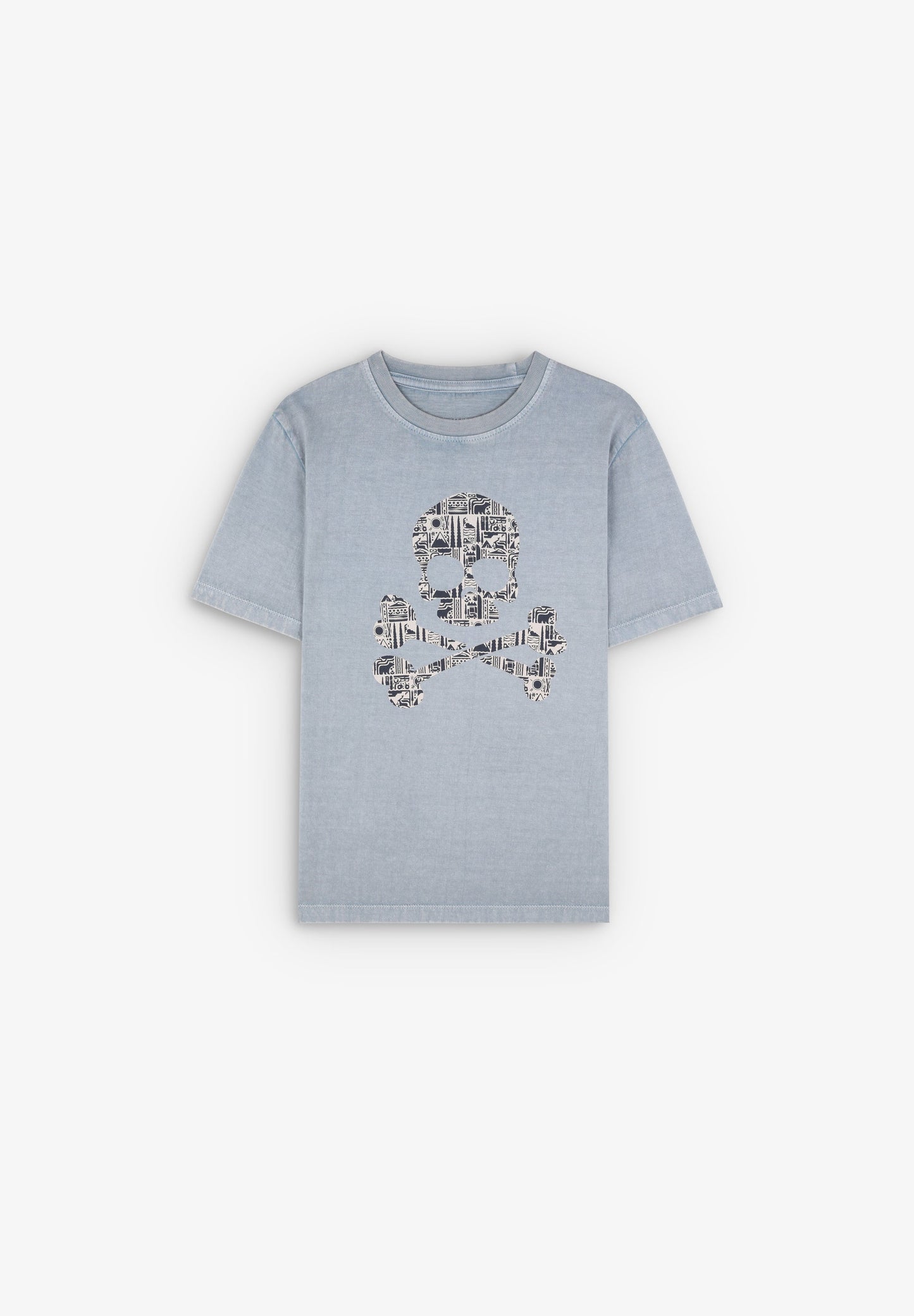 T-SHIRT D'HIVER AVEC CRÂNE POUR ENFANTS