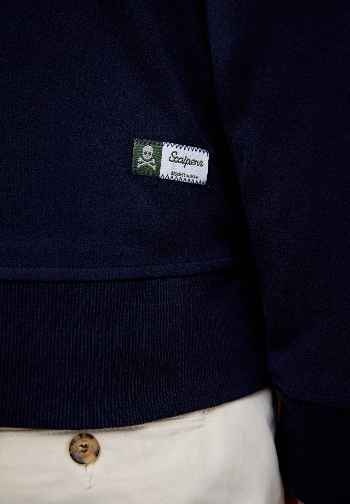 SPORTS TECHNICAL SWEATSHIRT WITH LOGO LABEL