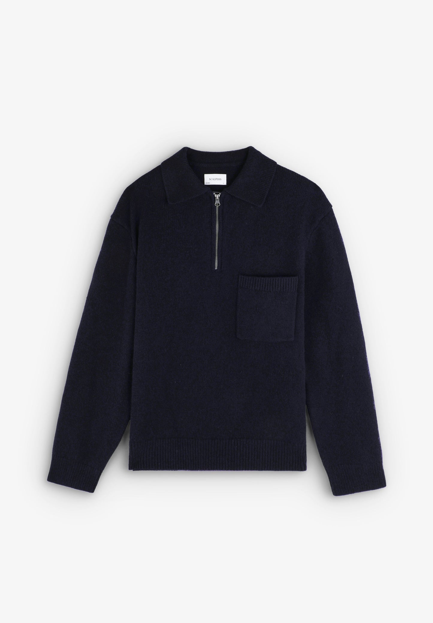 PREMIUM POLO SWEATER WITH ZIP