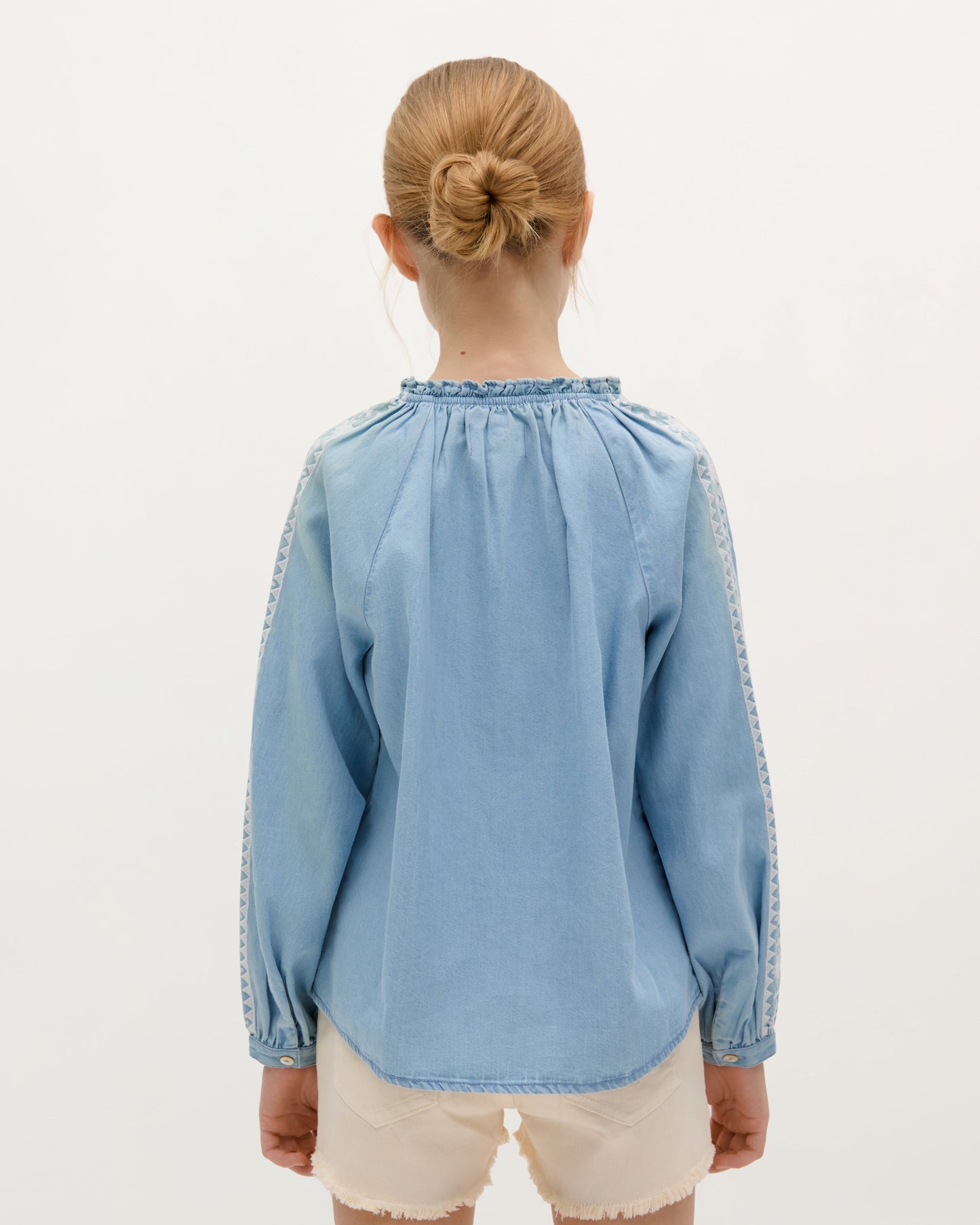 SCMONTPELLIER DENIM BLOUSE GIRLS