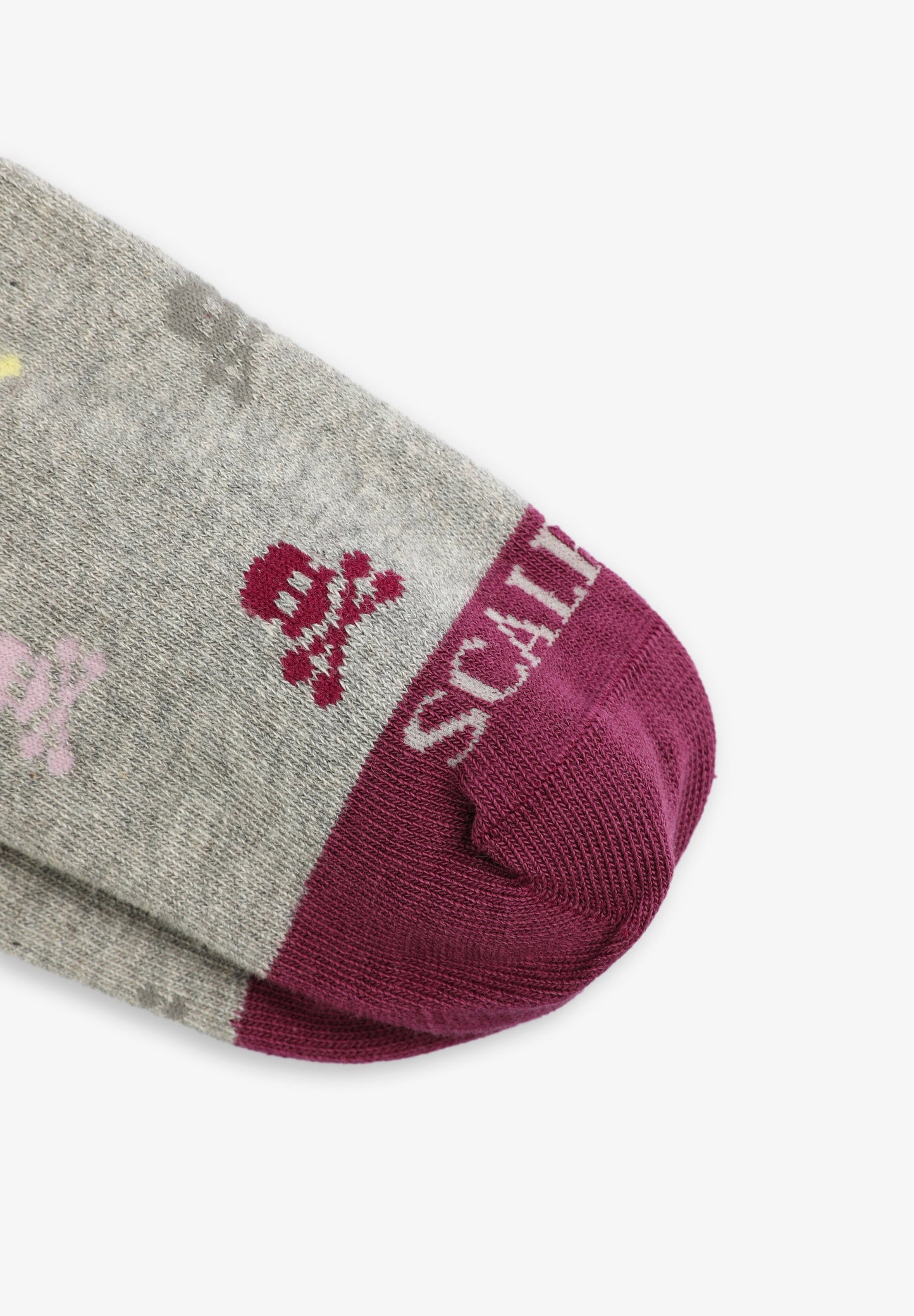 CHAUSSETTES COULEUR CRÂNE FILLE