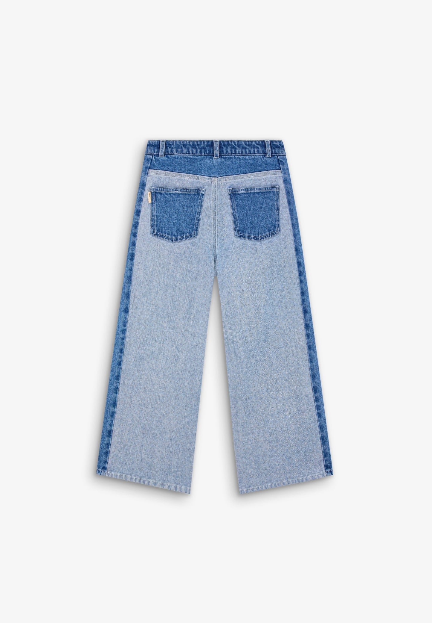 JEANS CULOTTE BICOLOR