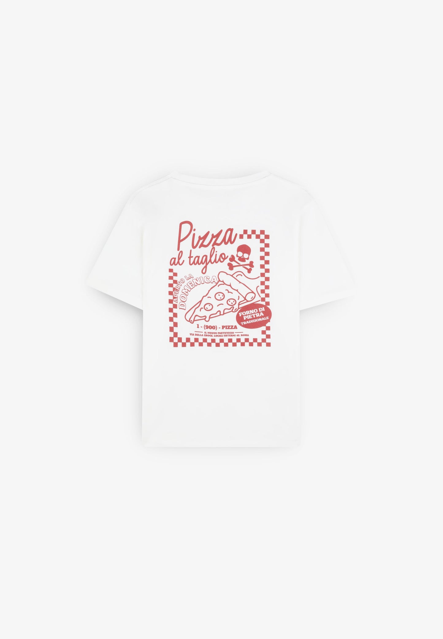 PIZZA PRINT T-SHIRT