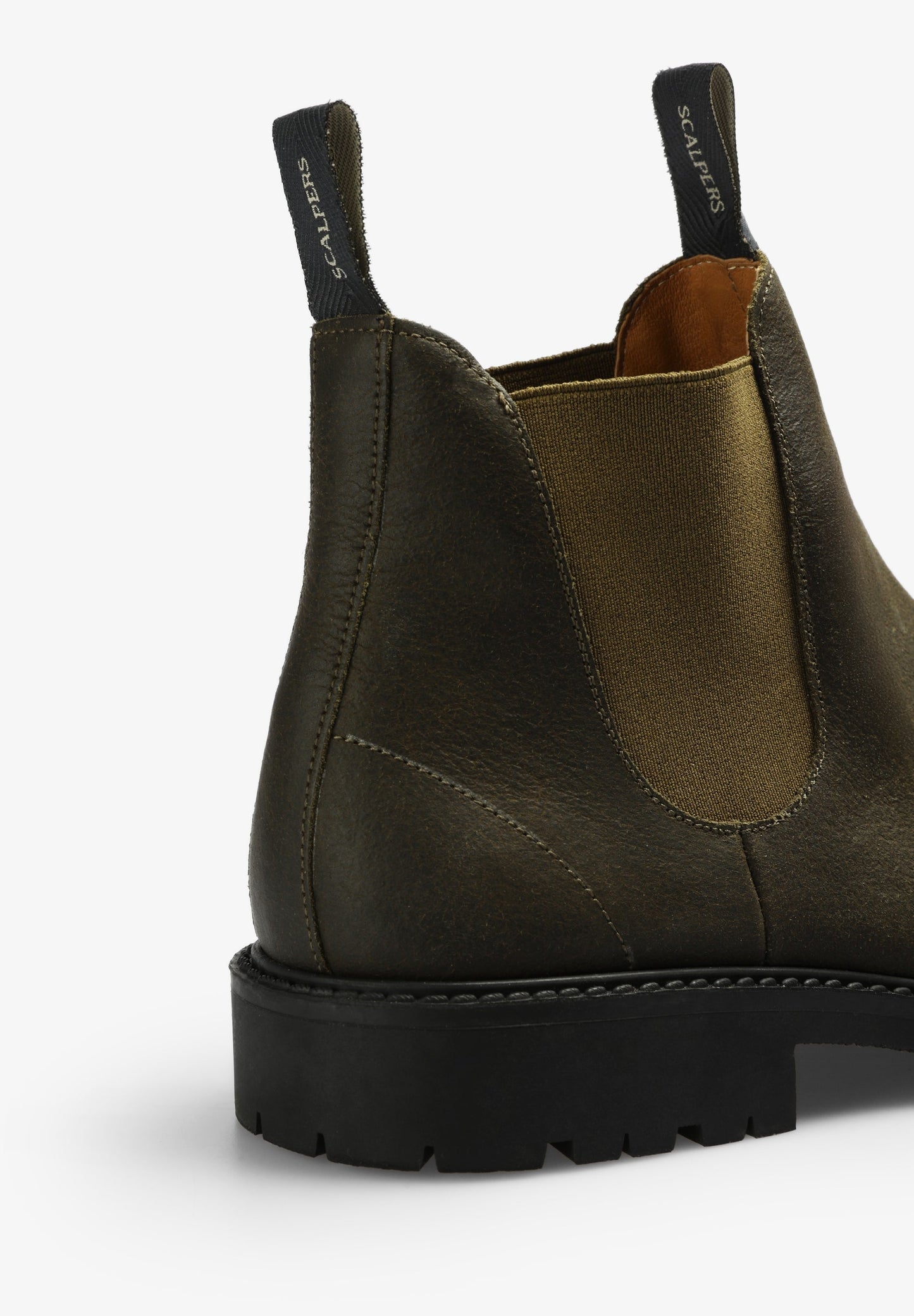 BOTTINES CUIR ÉLASTIQUES