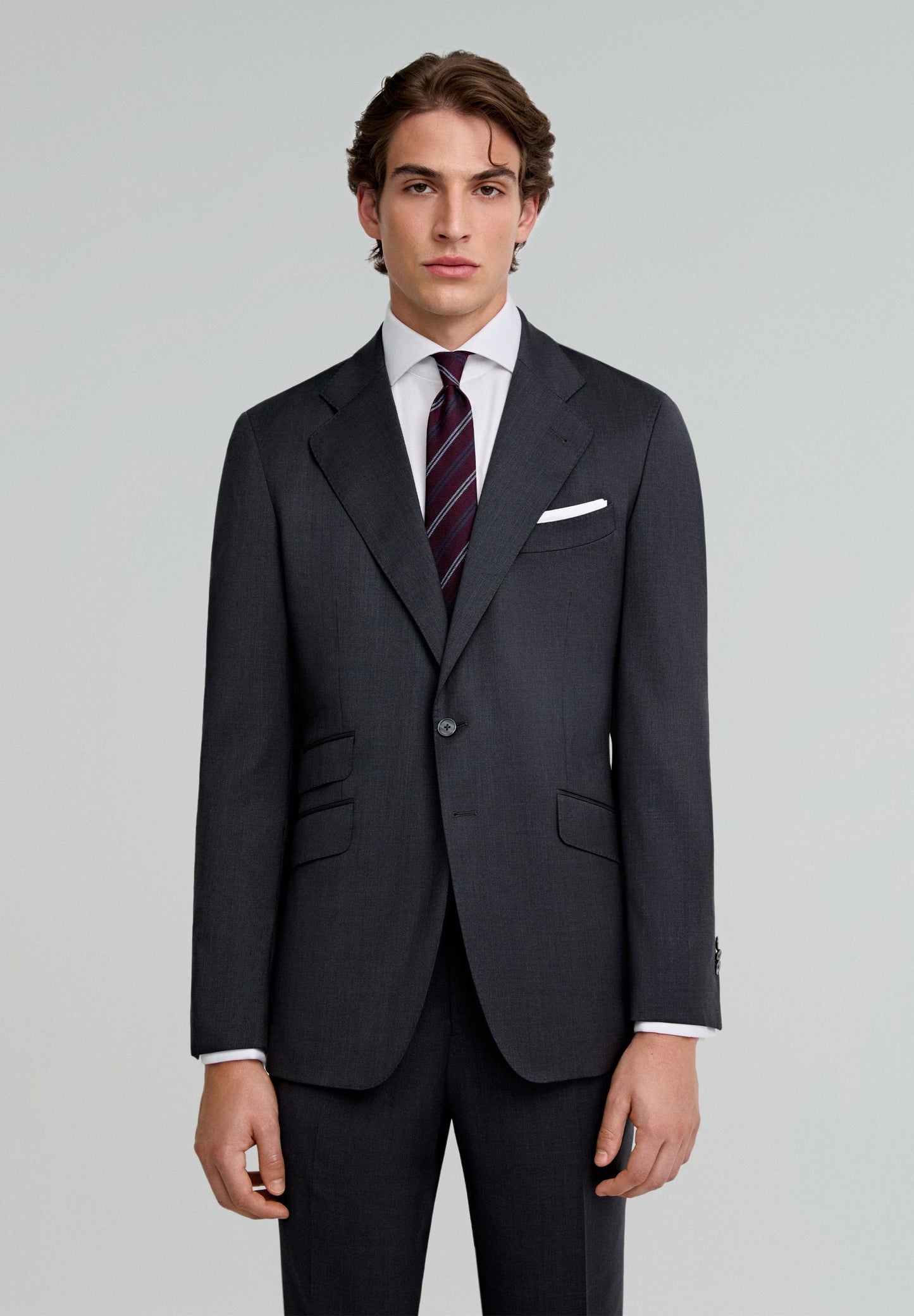 TRAJE GRIS LANA - Scalpers
