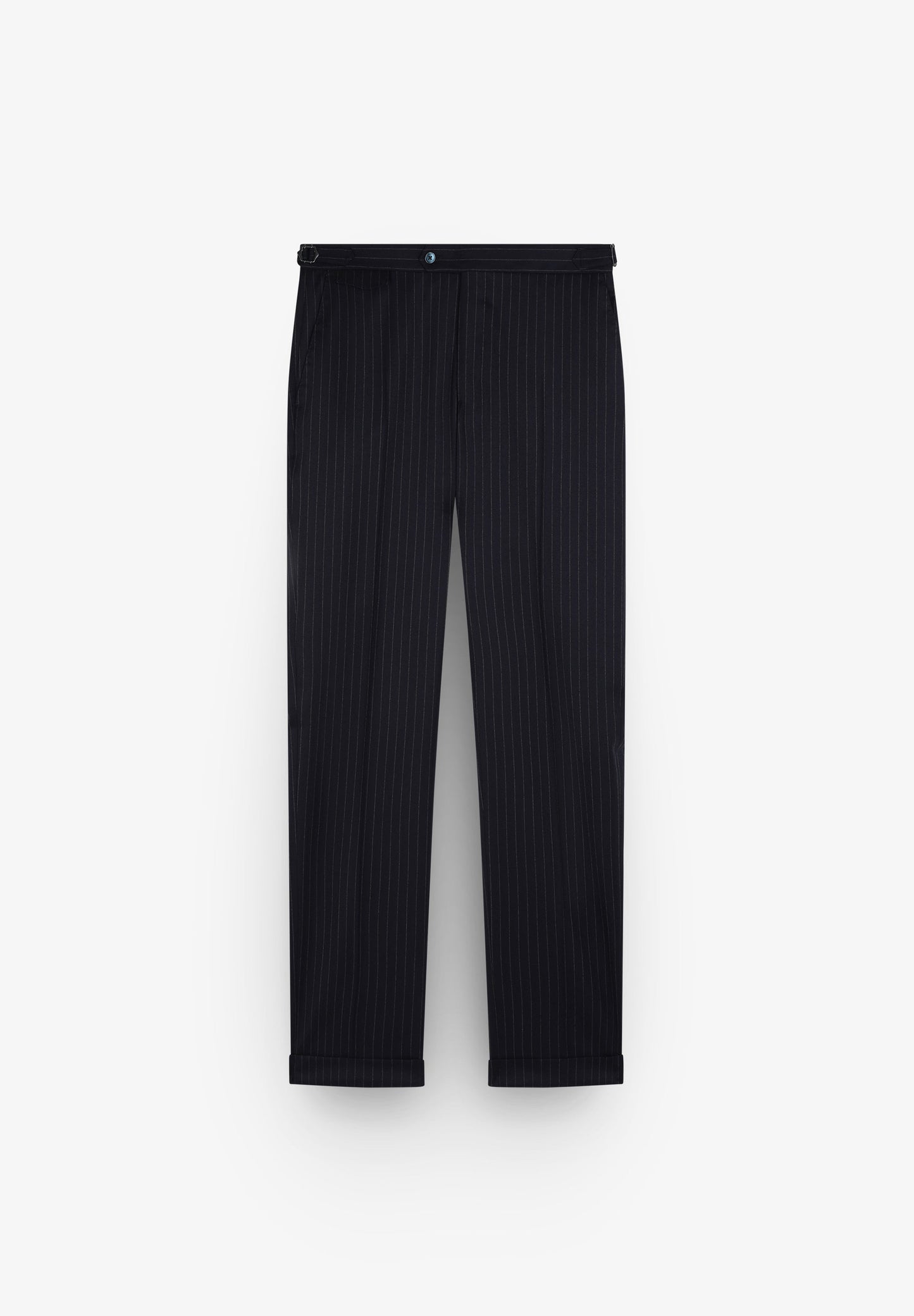 TRAJE AZUL LANA RAYAS