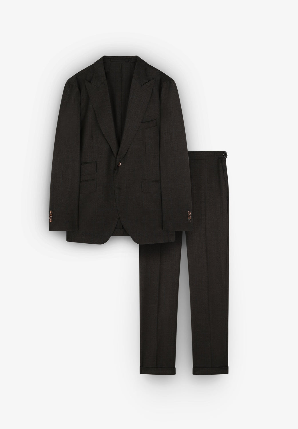 TRAJE MARRÓN LANA - Scalpers