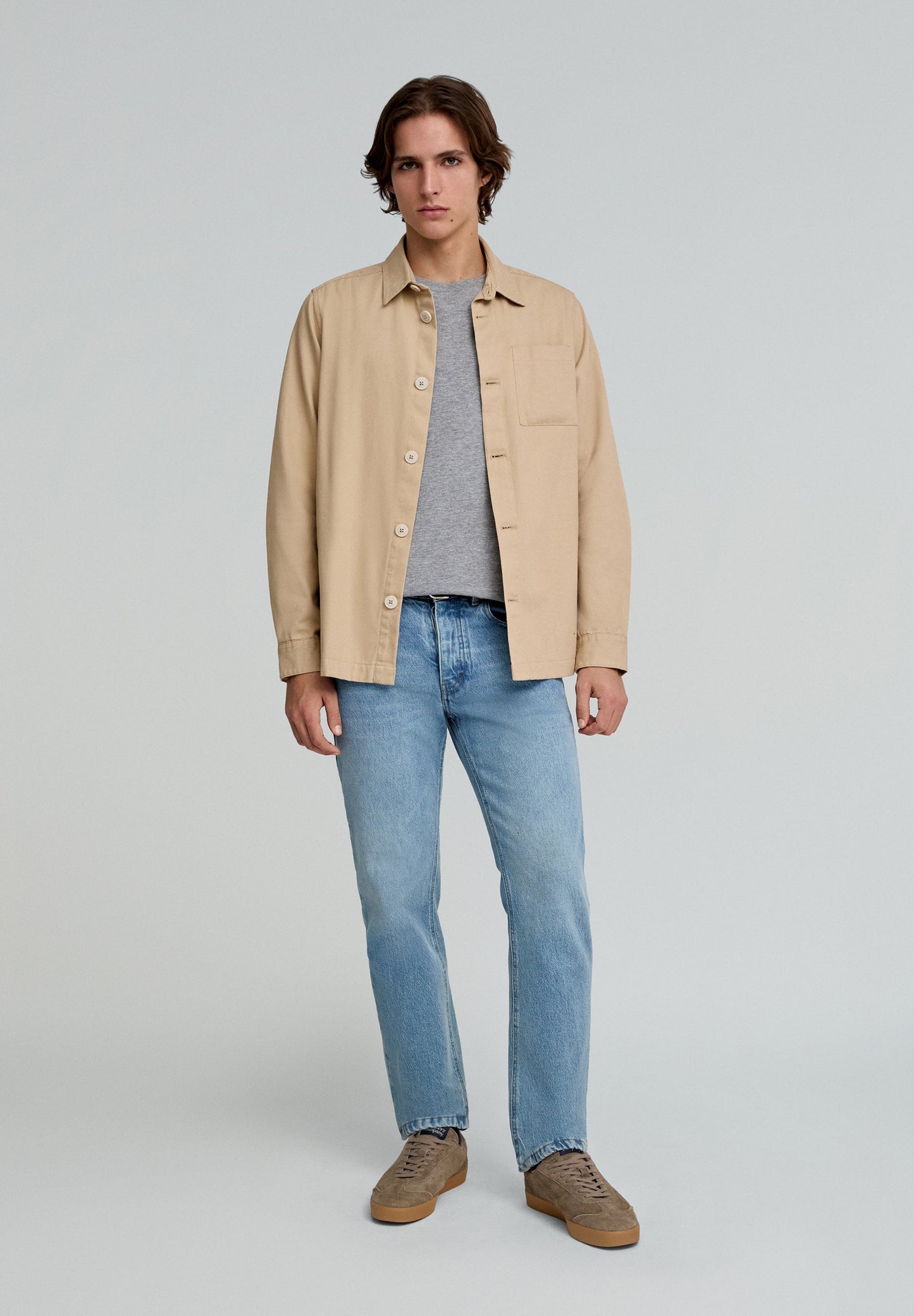 OVERSHIRT WITH SIDE POCKETS