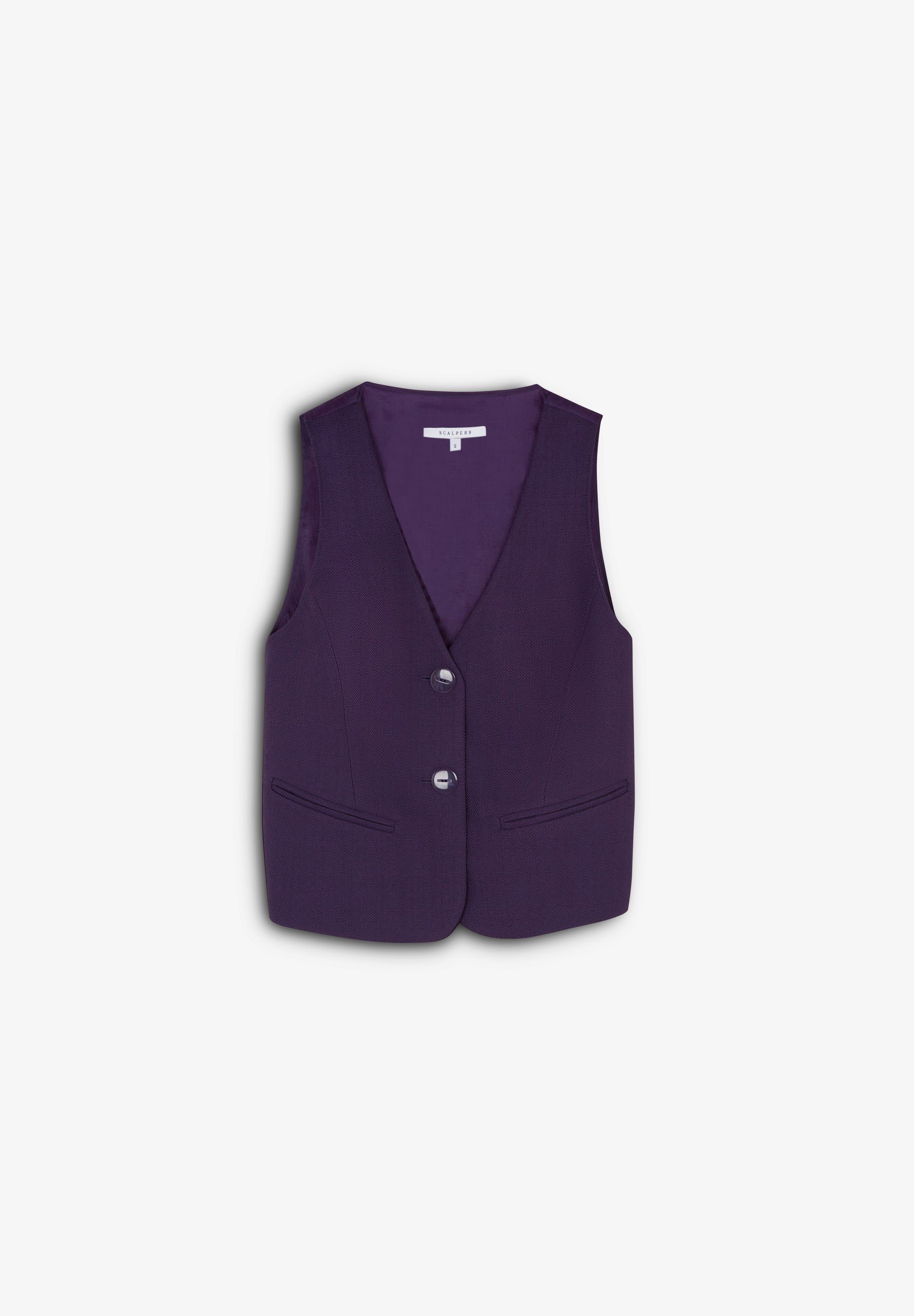 GILET AVEC DÉTAILS EN ORGANZA