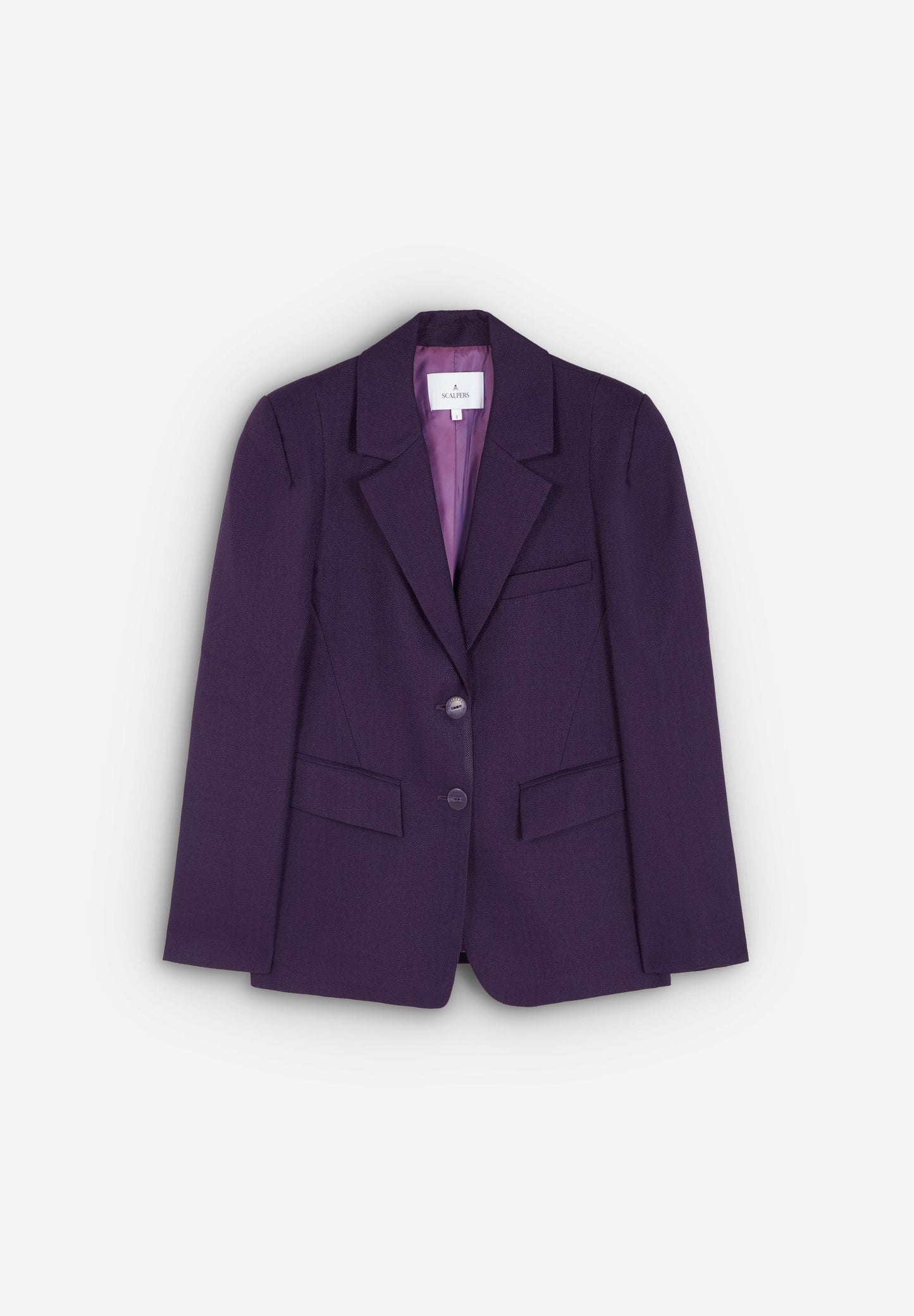 BLAZER WITH PUFF SLEEVES