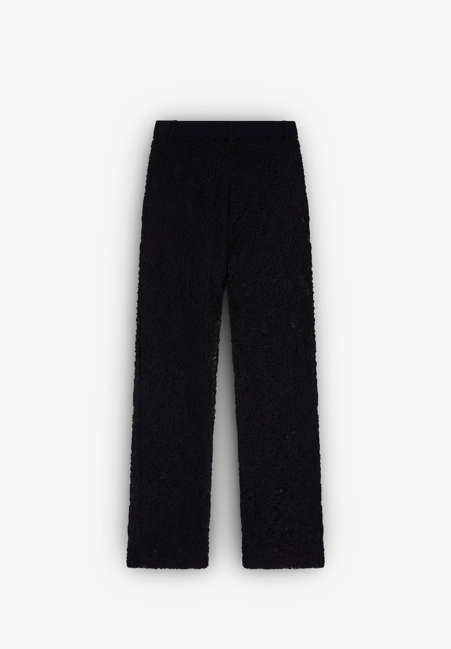 EMBROIDERED LACE TROUSERS