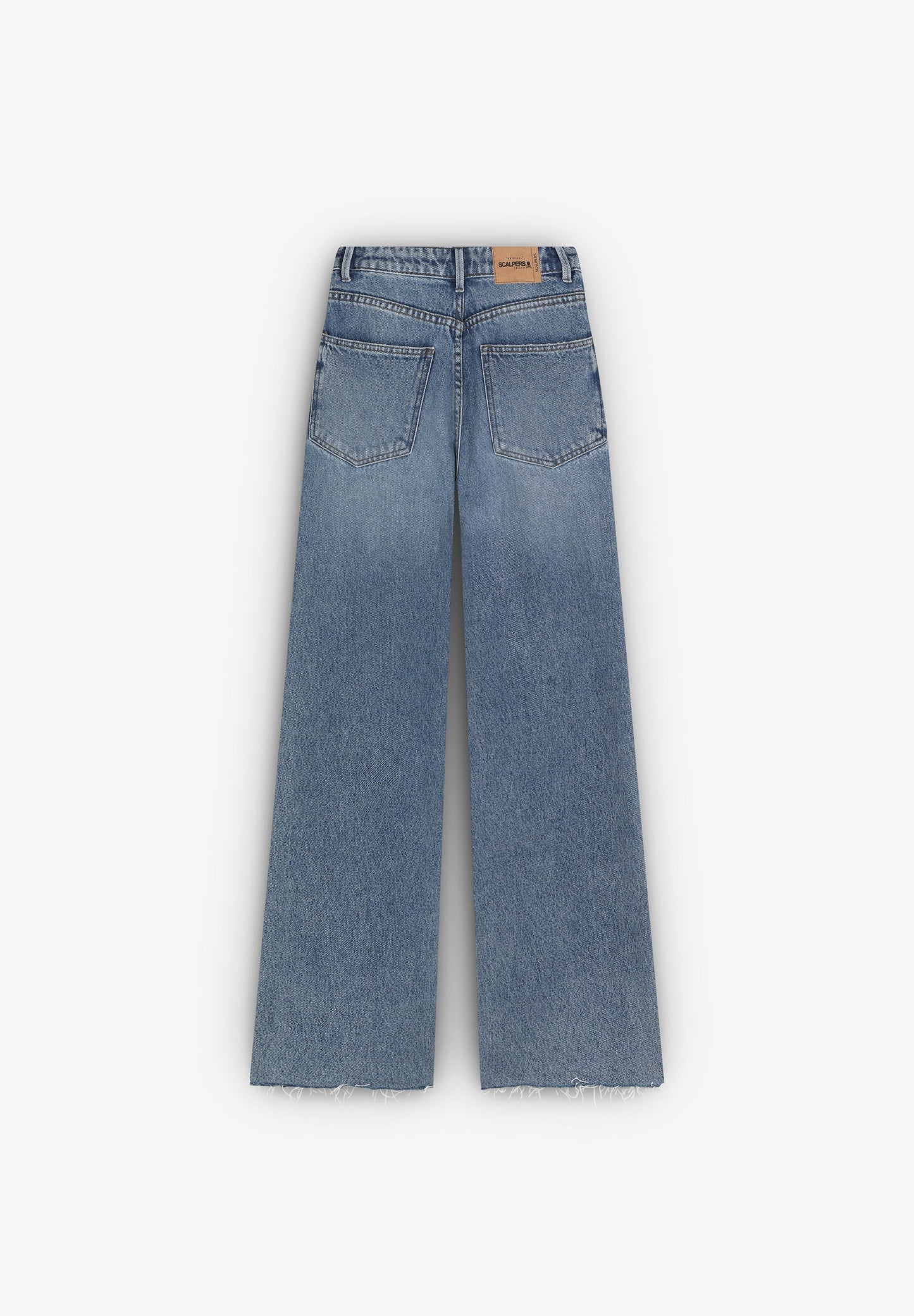 JEANS LONGUEUR INTÉRIEURE AVEC SURPIQÛRES