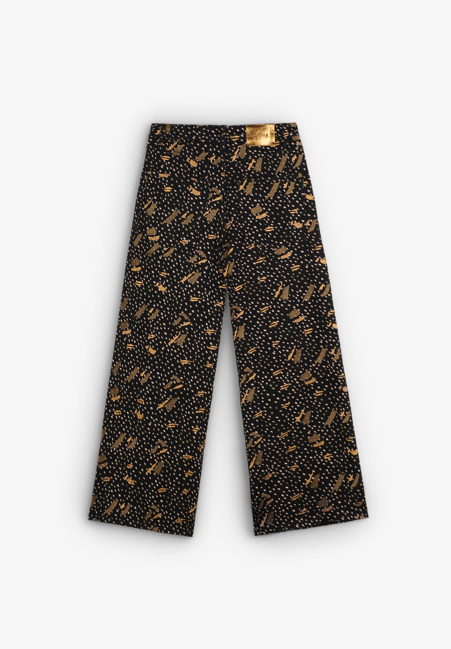 ANIMAL EMB DENIM PANT