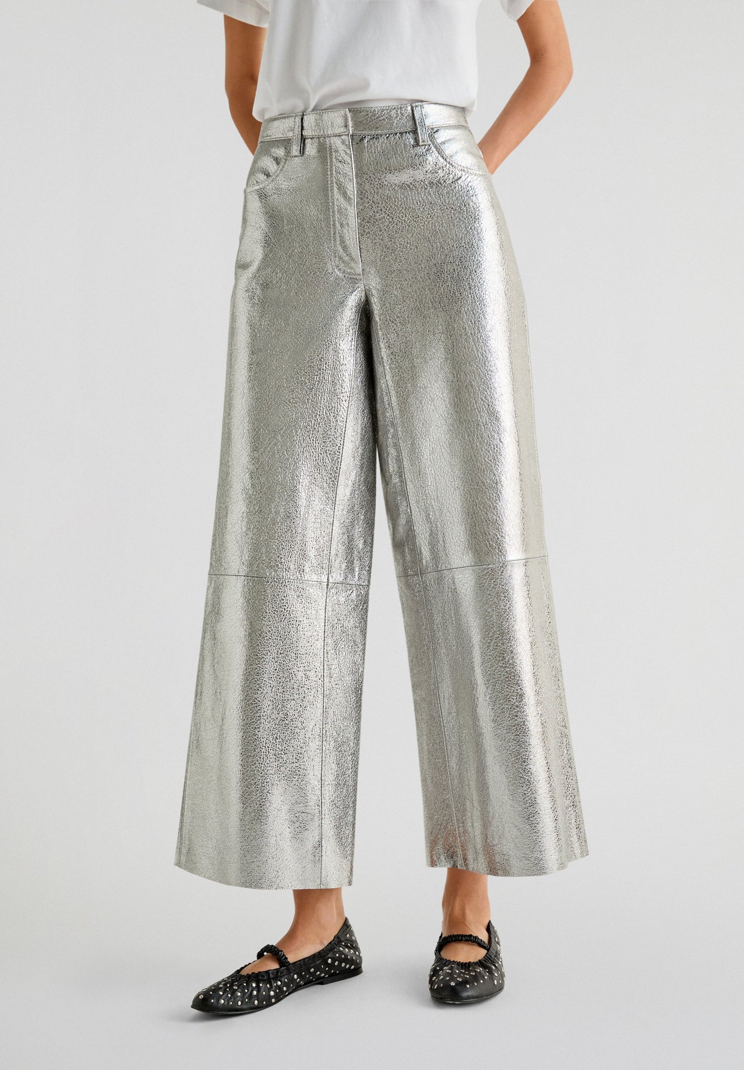 PANTALON FANTAISIE EN CUIR