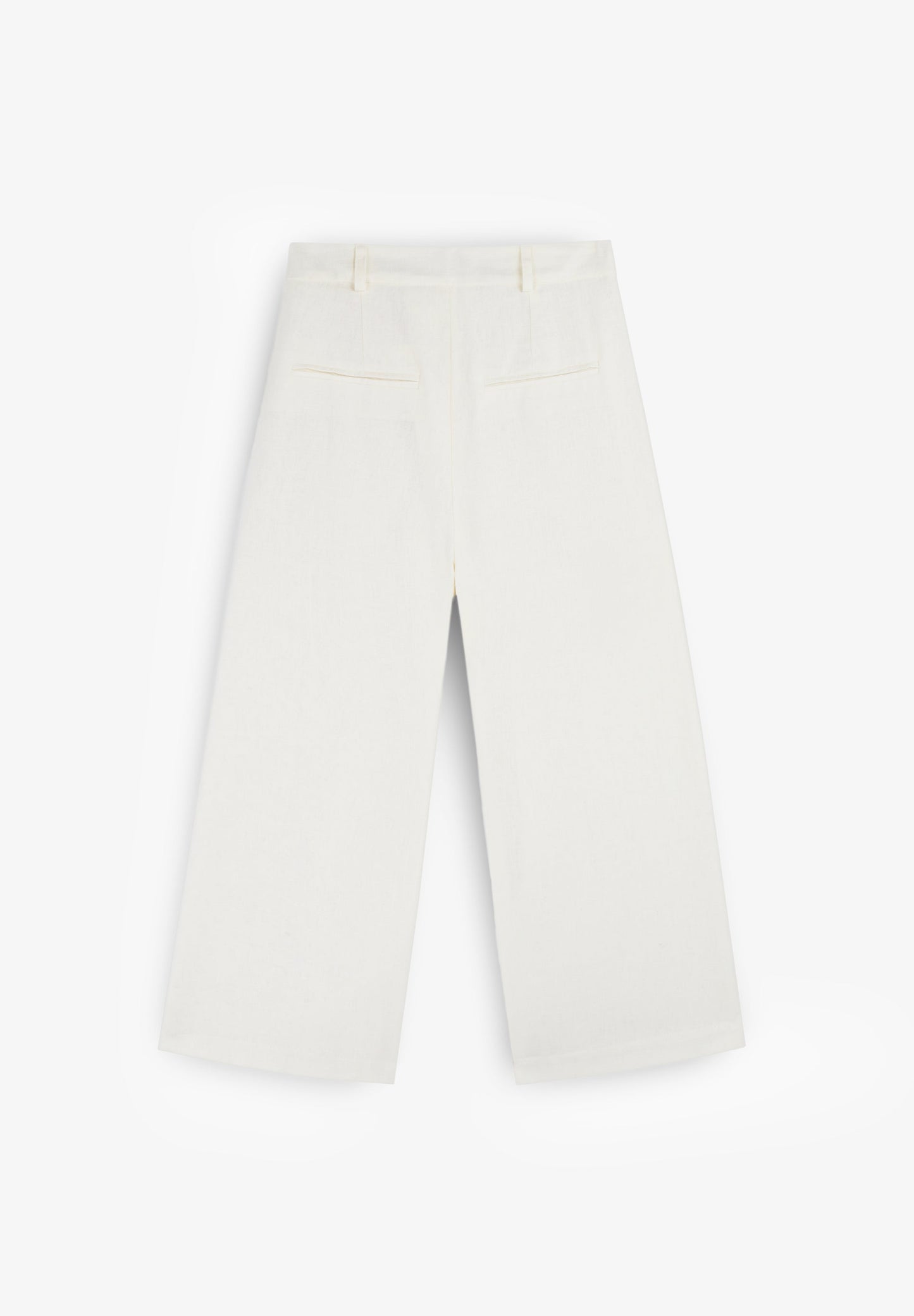 DART LINEN TROUSERS