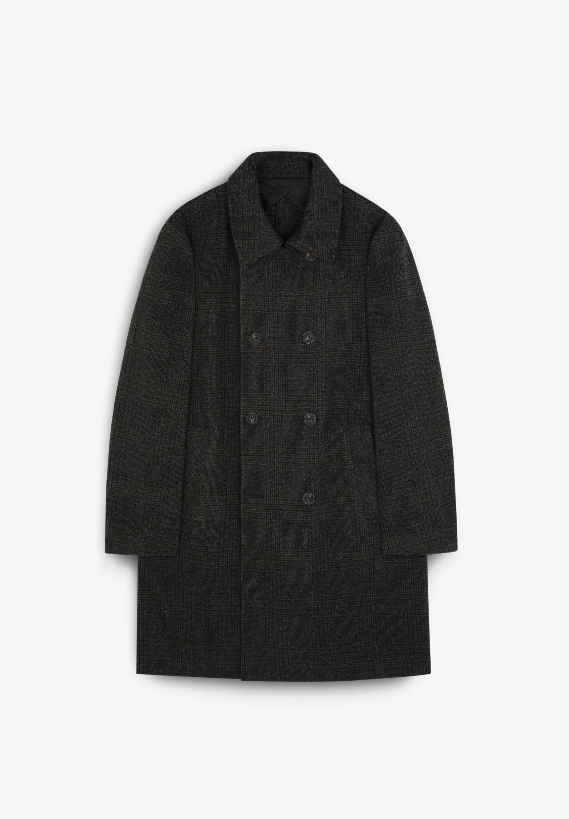 CHECK CLOTH COAT