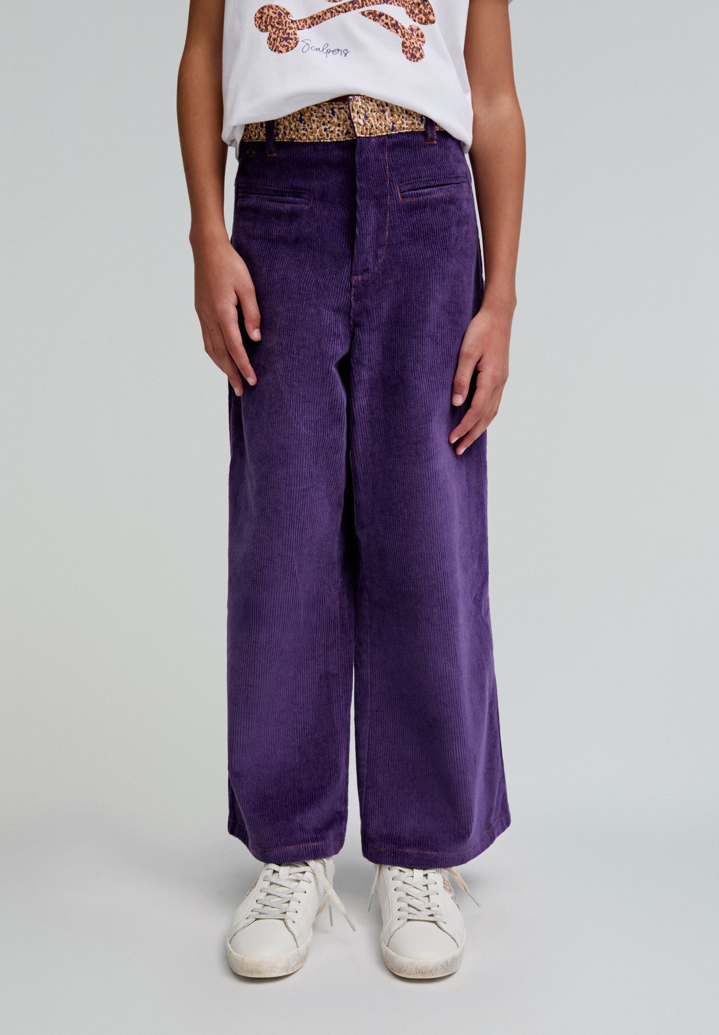 PANTALON EN VELOURS CÔTELÉ TRIZE FILLE