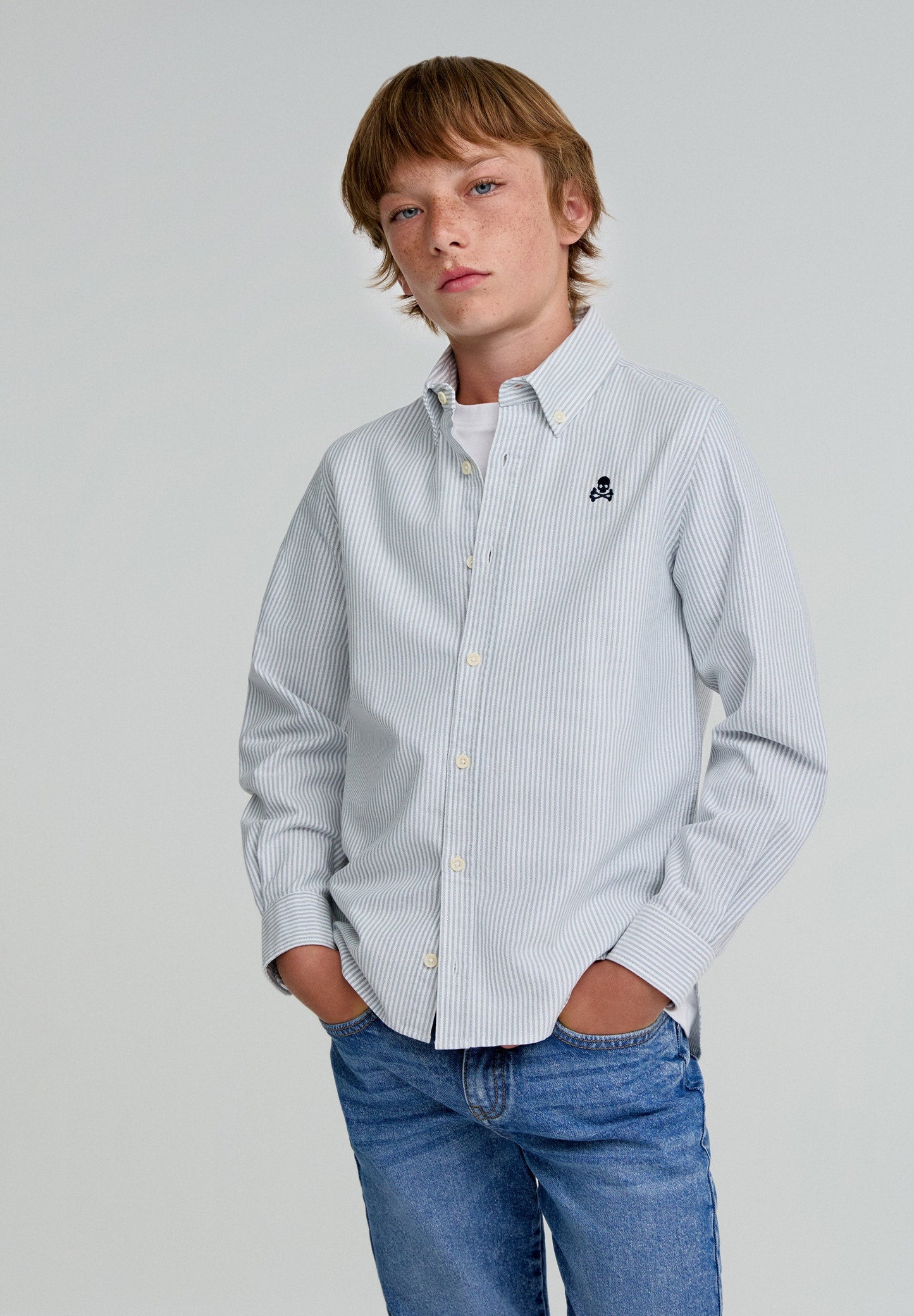 NOUVELLE CHEMISE OXFORD BD POUR ENFANTS