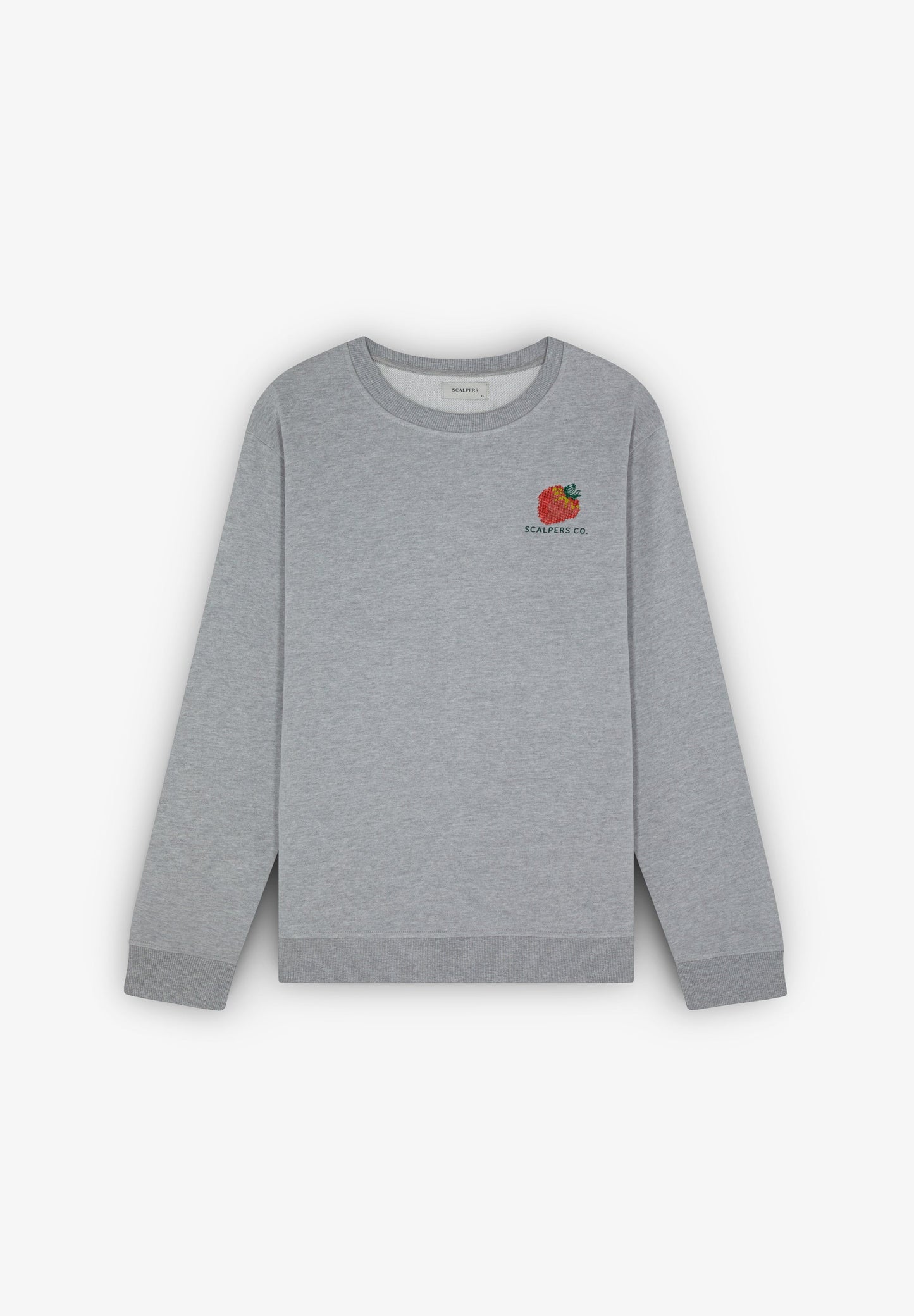 EMBROIDERED FRUIT SWEATSHIRT