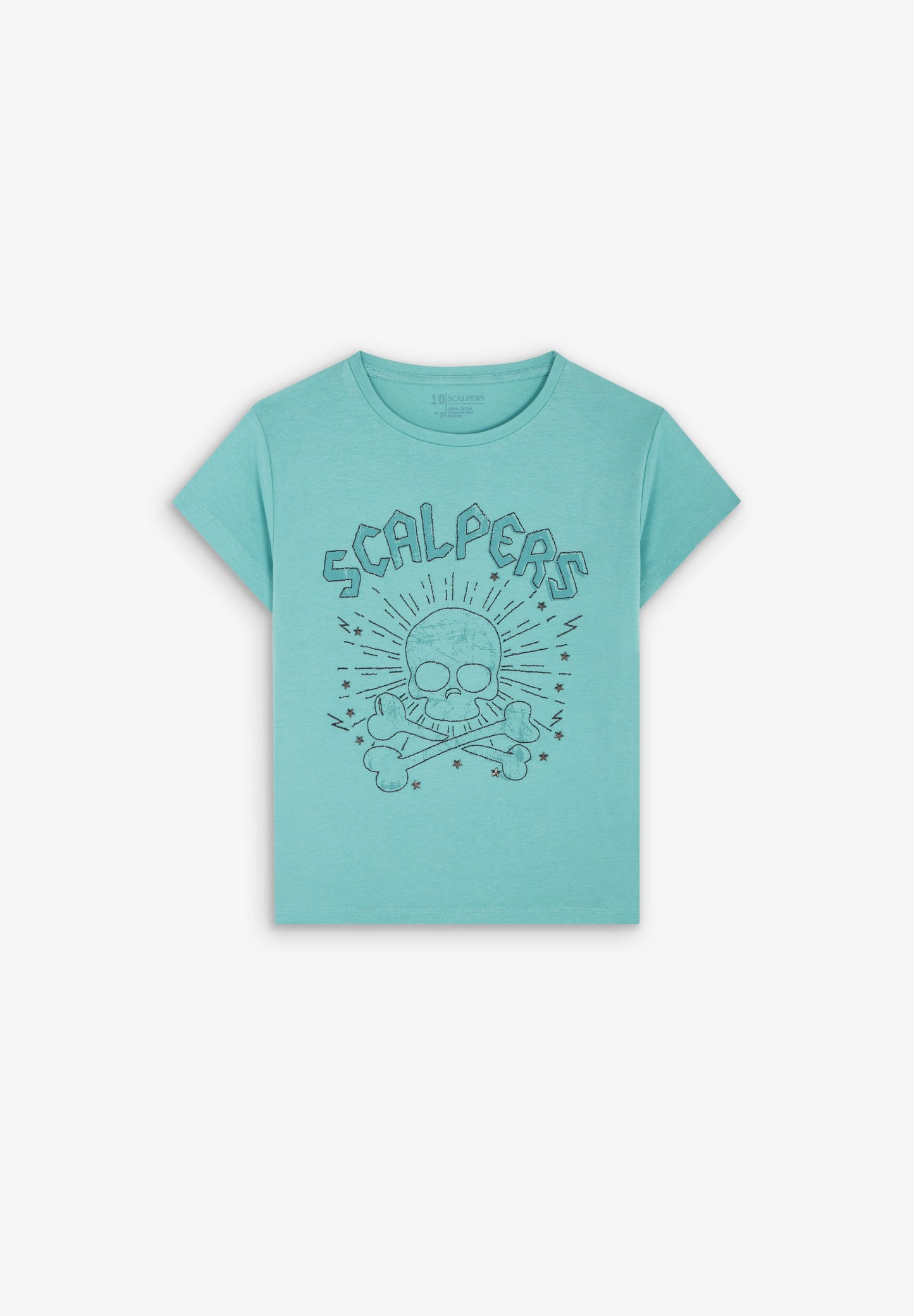 T-SHIRT À MOTIFS SCINTILLANTS POUR FILLE