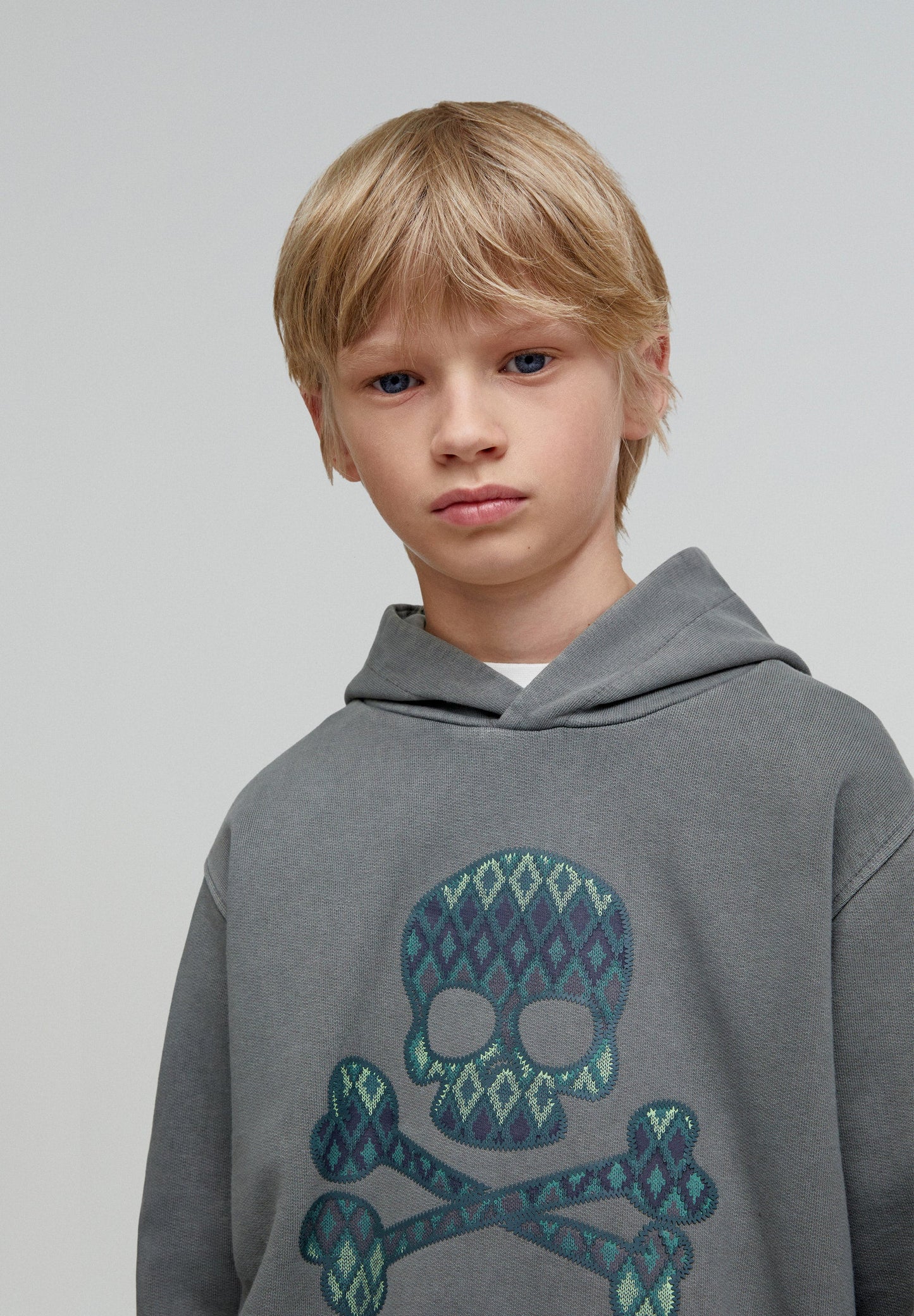 Sweat à capuche KILIM SKULL pour enfants