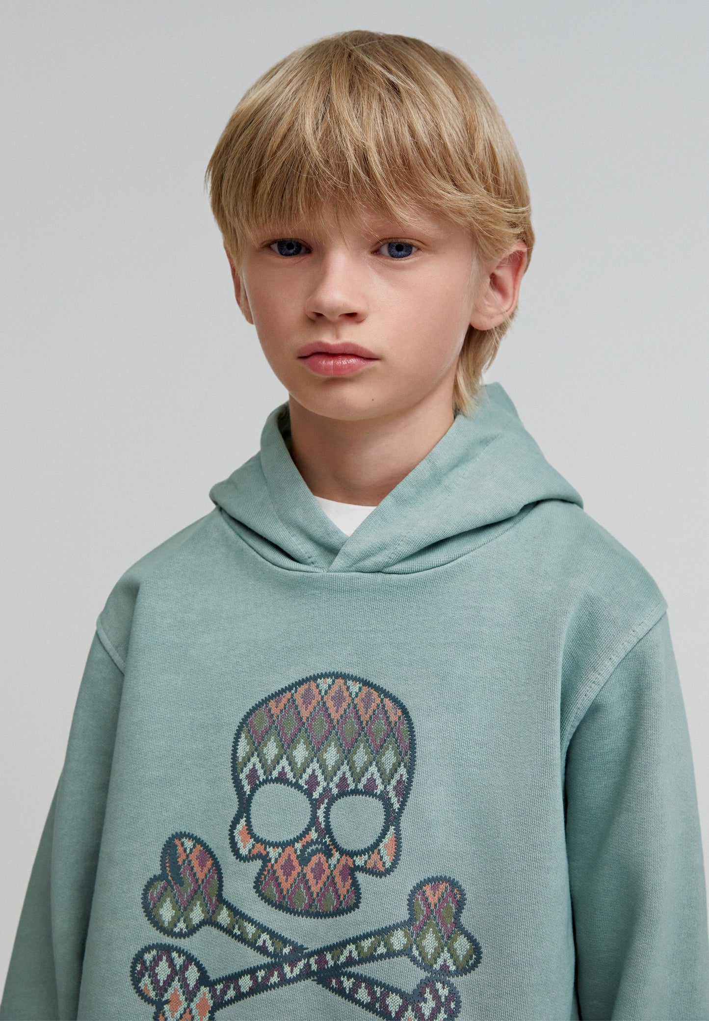 Sweat à capuche KILIM SKULL pour enfants