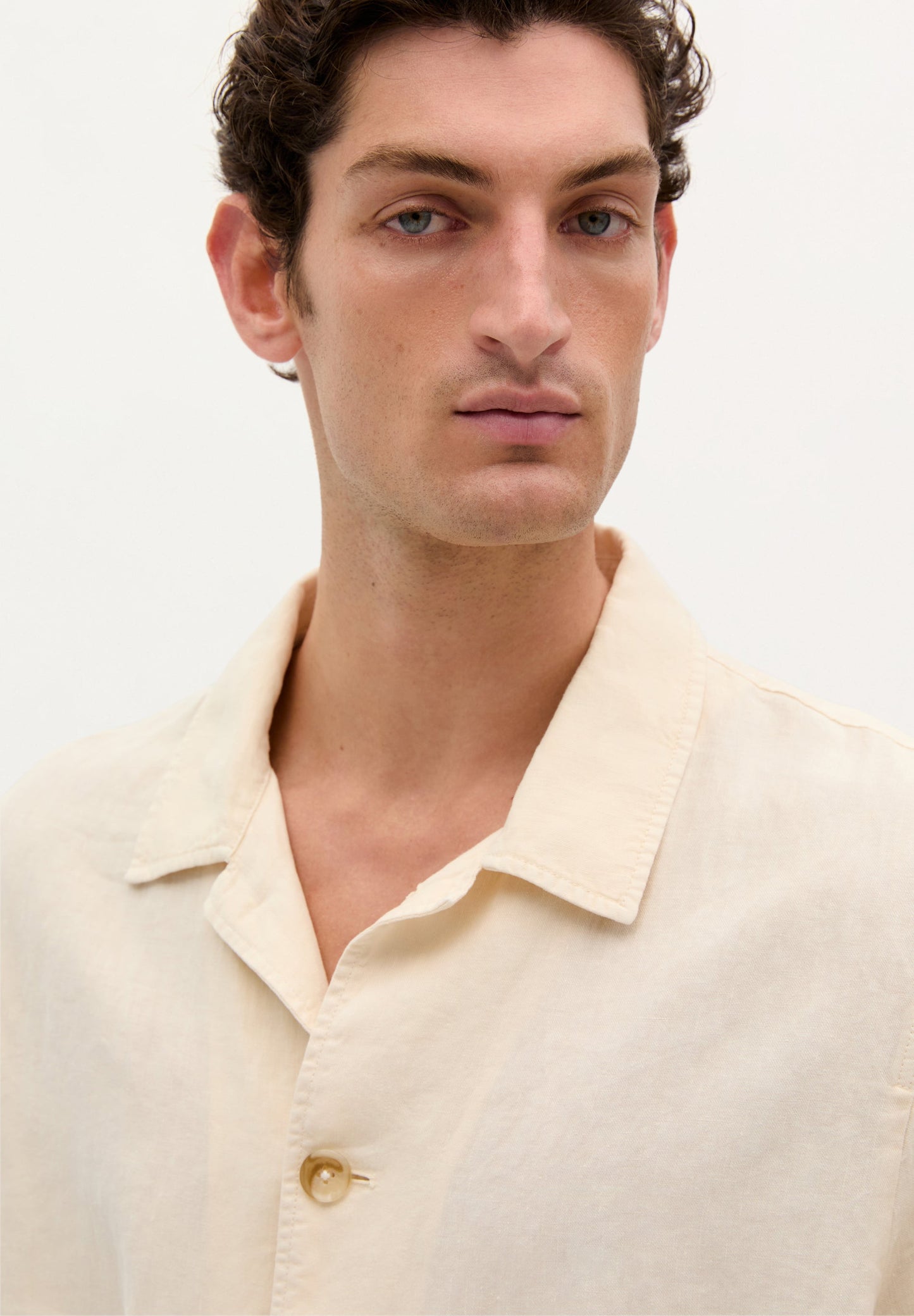 100% LINEN OVERSHIRT