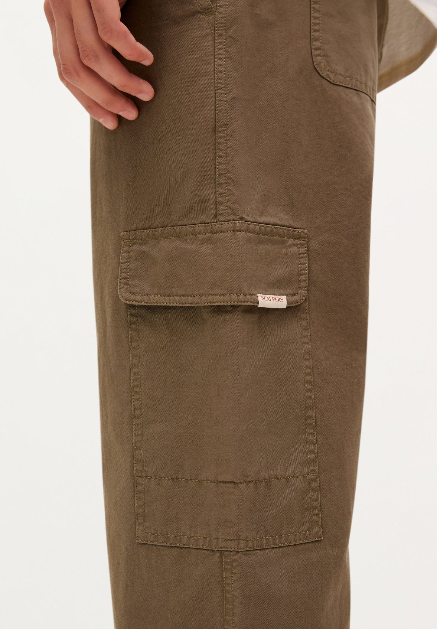 CARGO TROUSERS WITH DARTS
