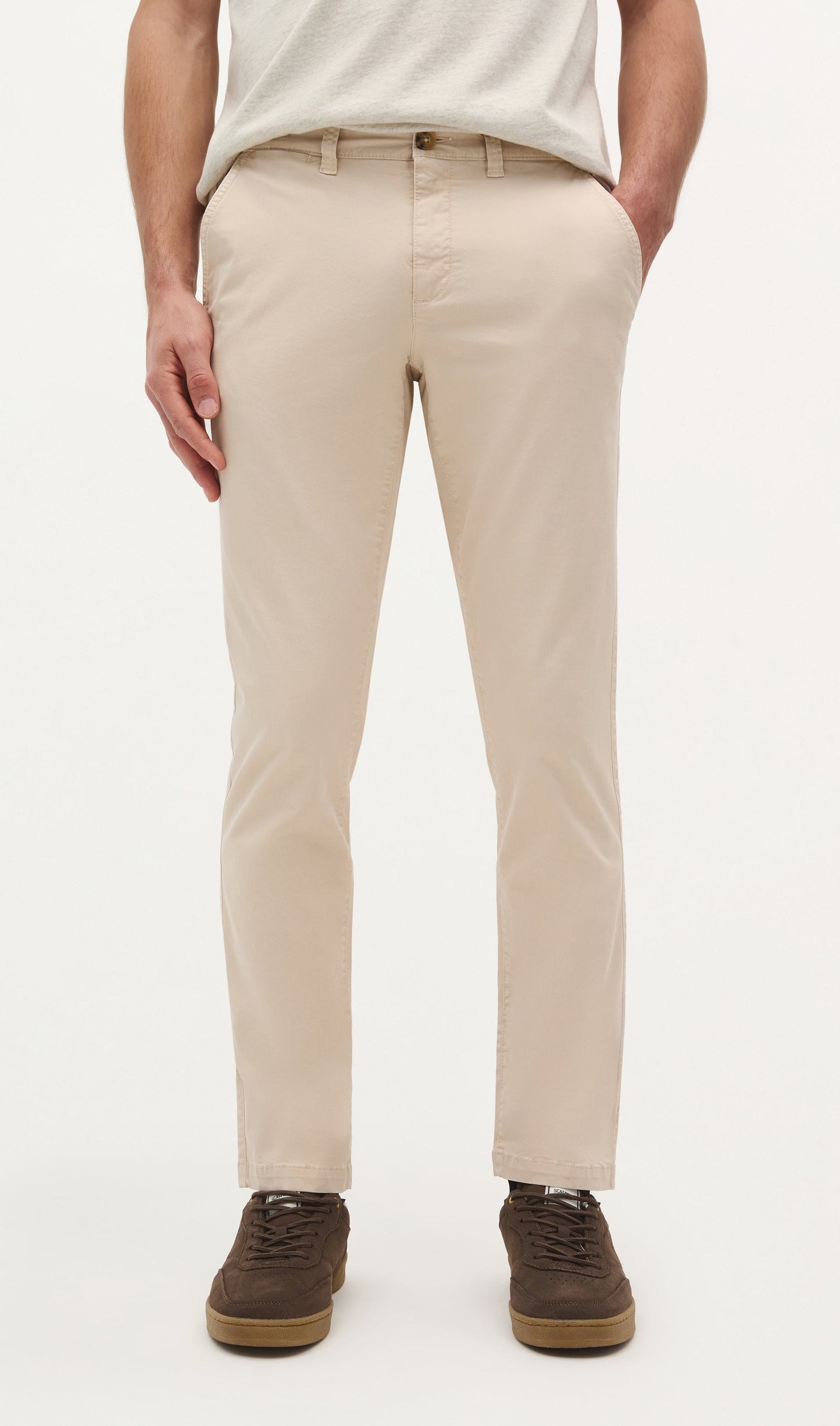 CASUAL CHINO TROUSERS