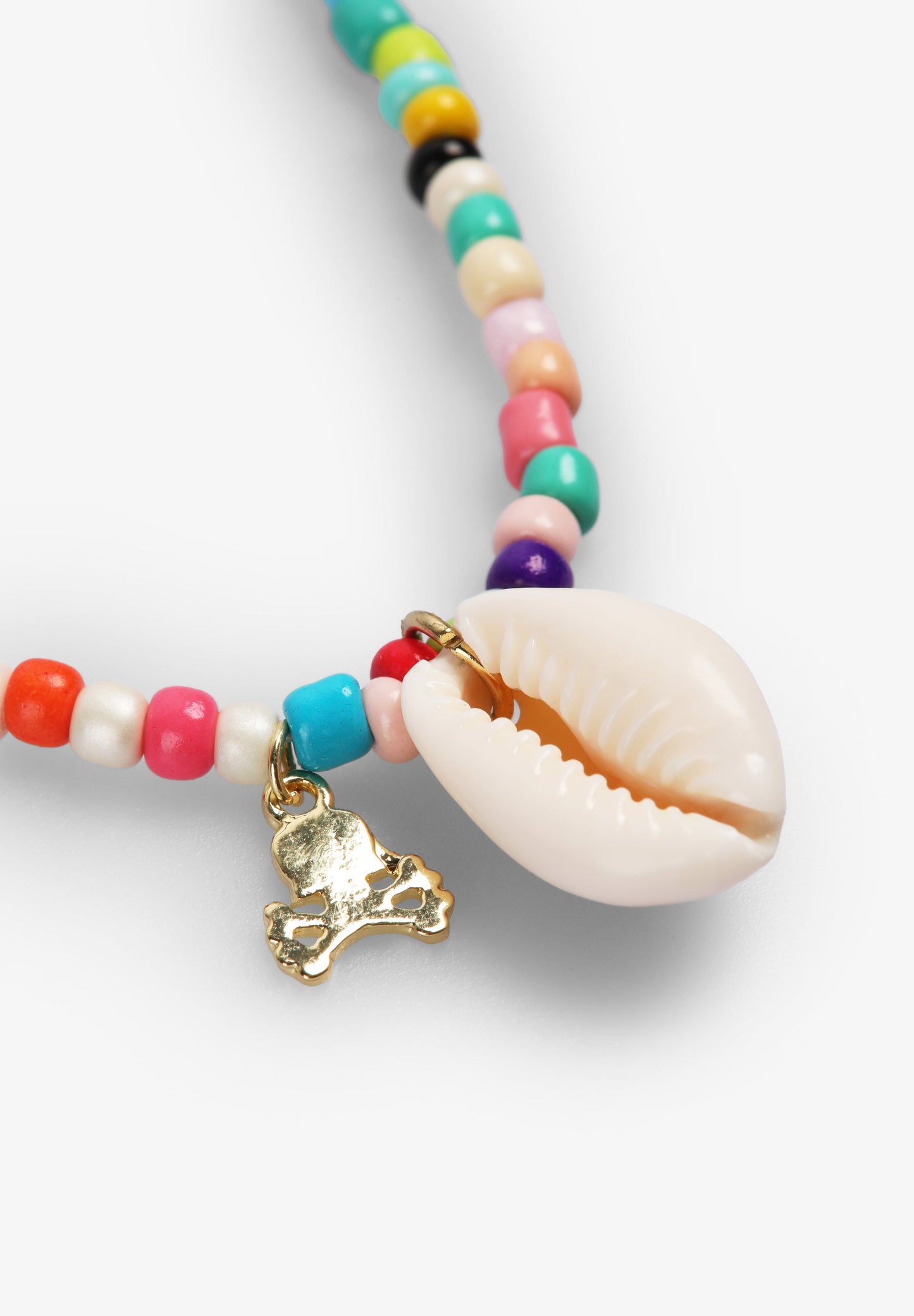 BEADED SHELL NECKLACE