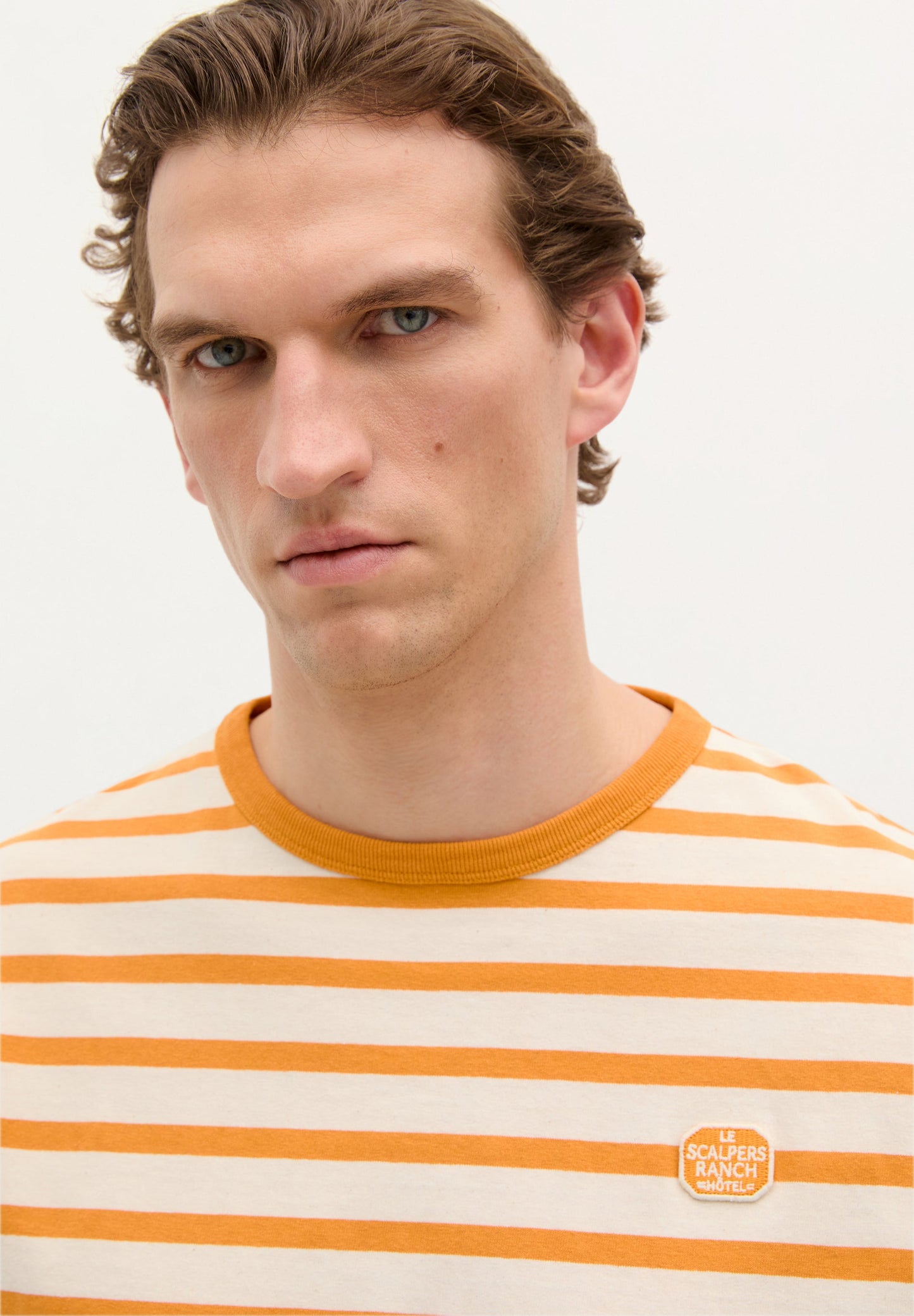 STRIPED RUSTIC T-SHIRT