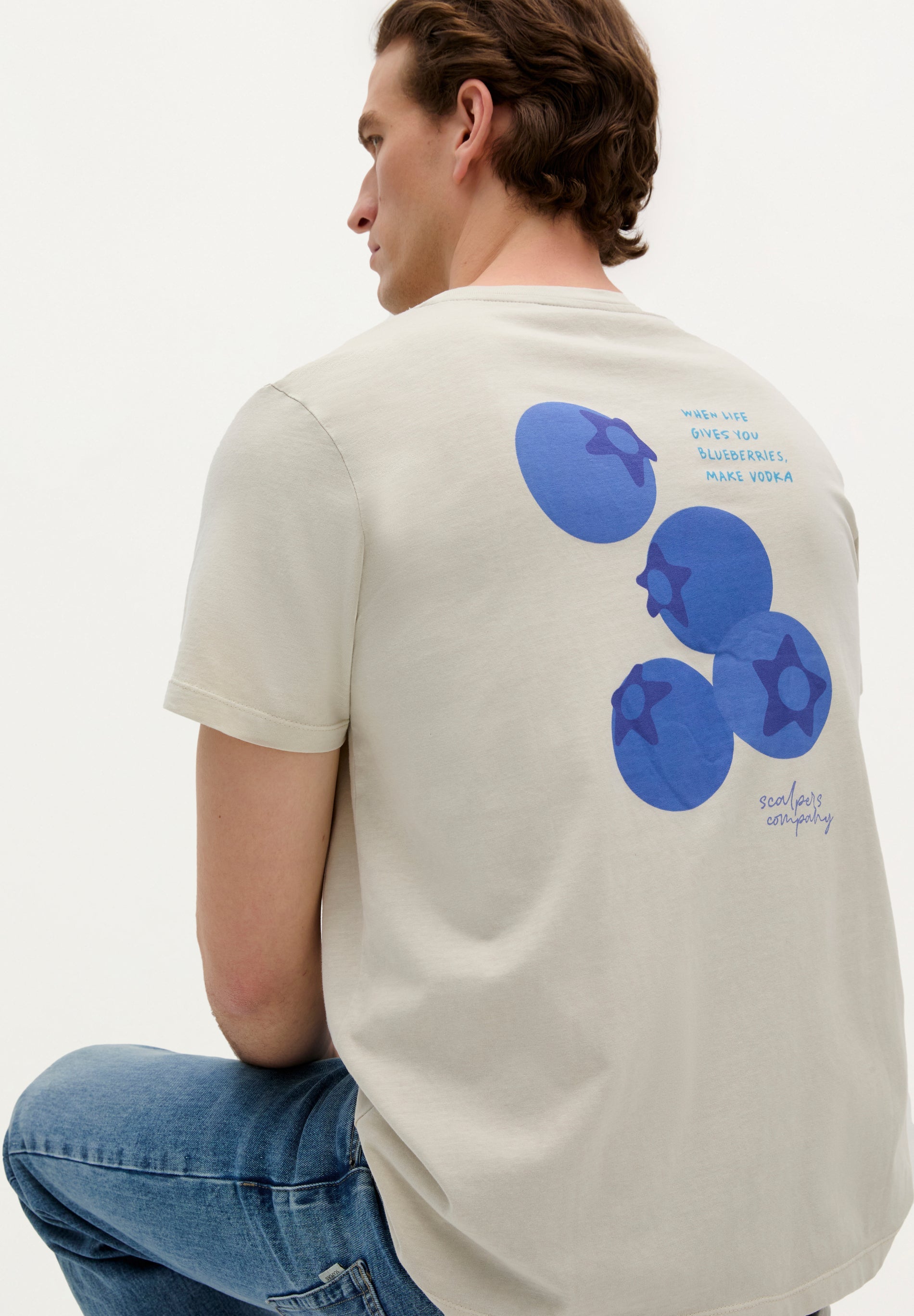 T-SHIRT IMPRIMÉ DOS FRUITS