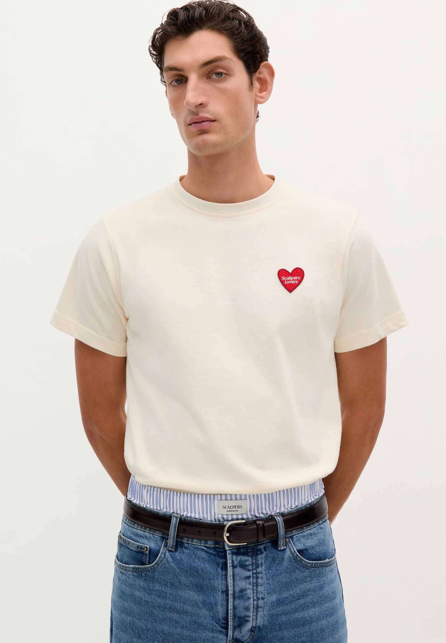 T-SHIRT IMPRIMÉ DEVANT LOVE