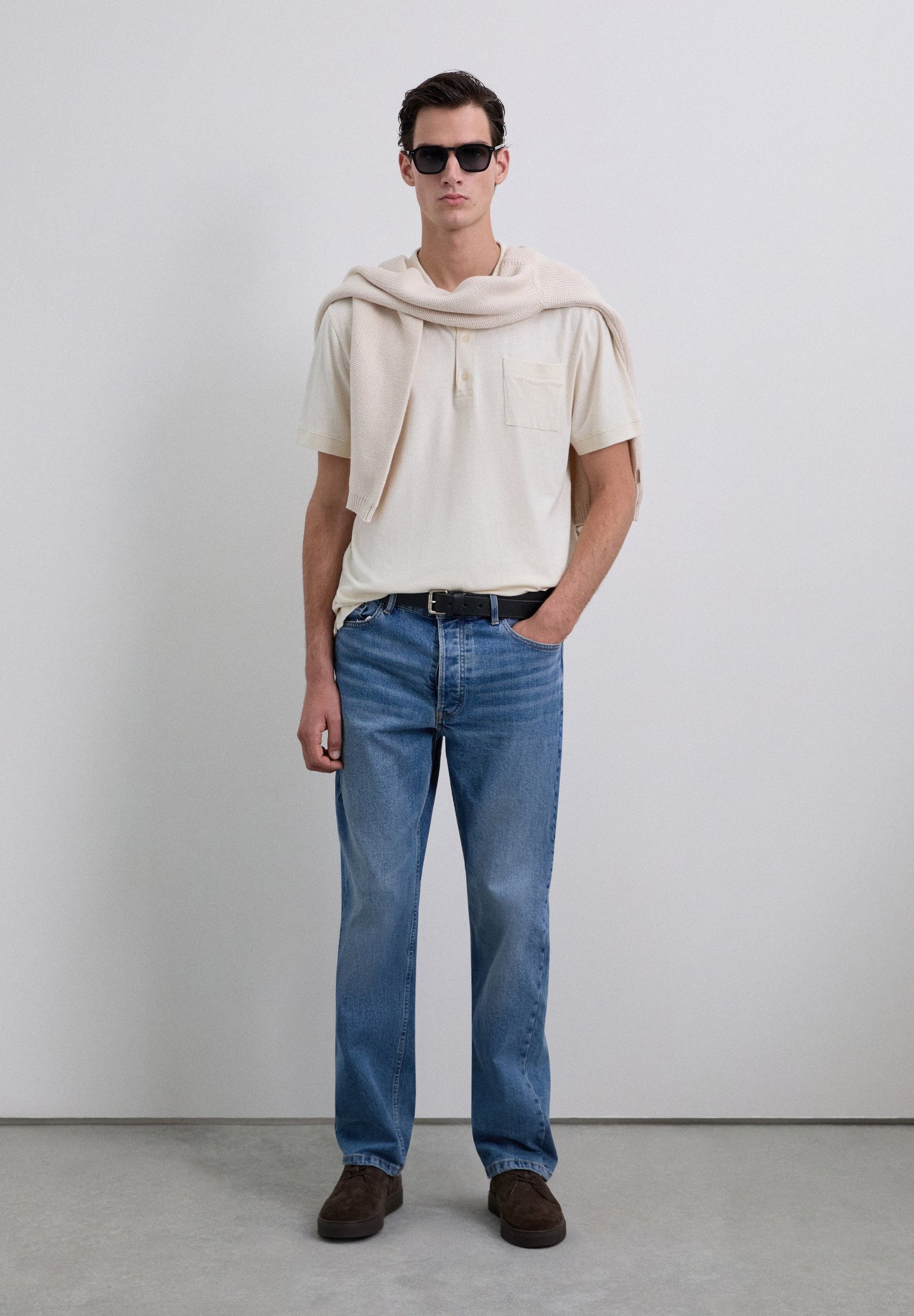 POLO SHIRT WITH FRONT POCKET