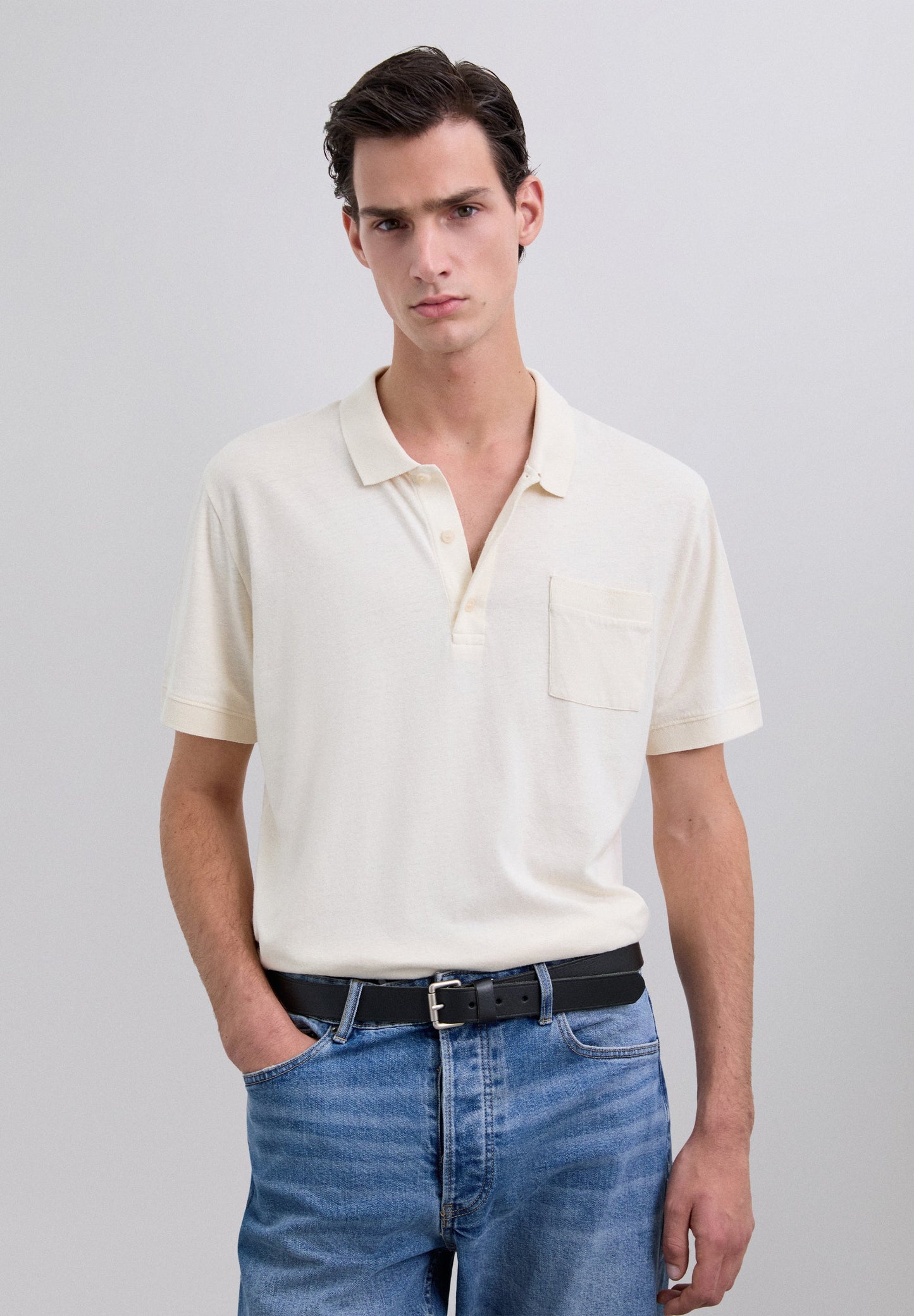 POLO SHIRT WITH FRONT POCKET