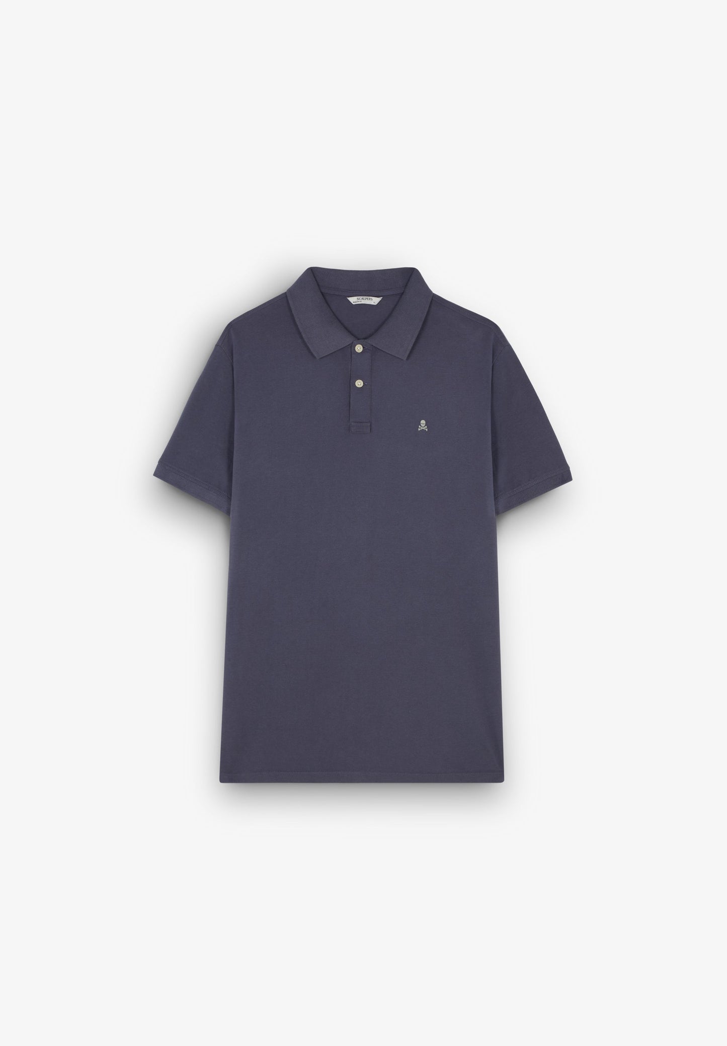 POLO SHIRT WITH CONTRAST SKULL